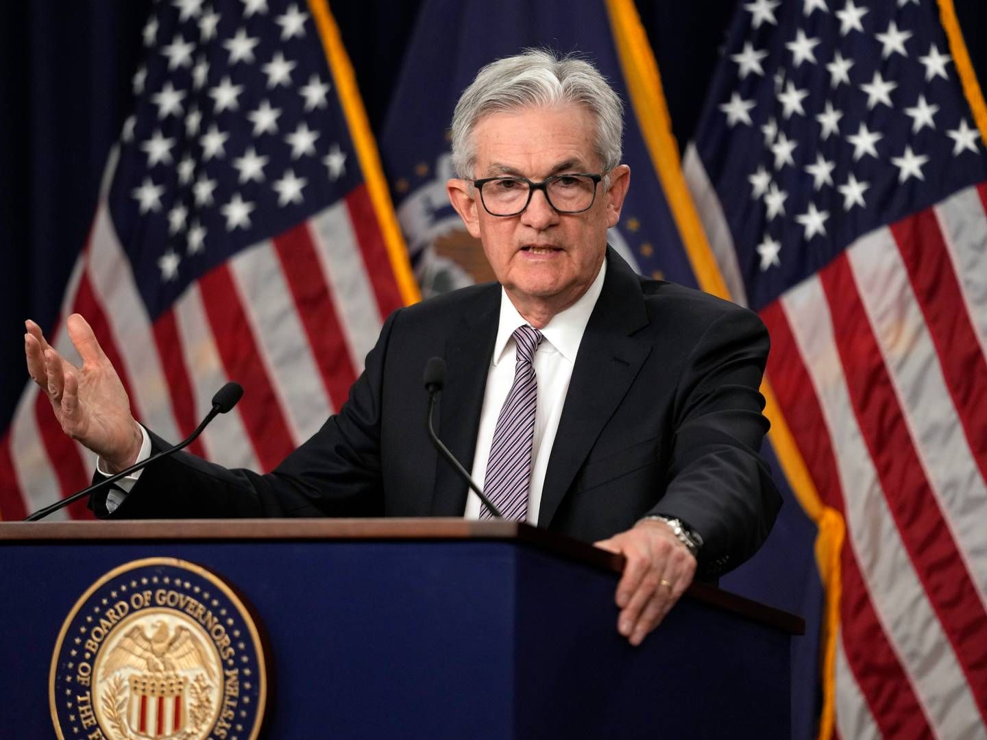 Fed-Chef Jerome Powell. | Foto: picture alliance / ASSOCIATED PRESS | Carolyn Kaster
