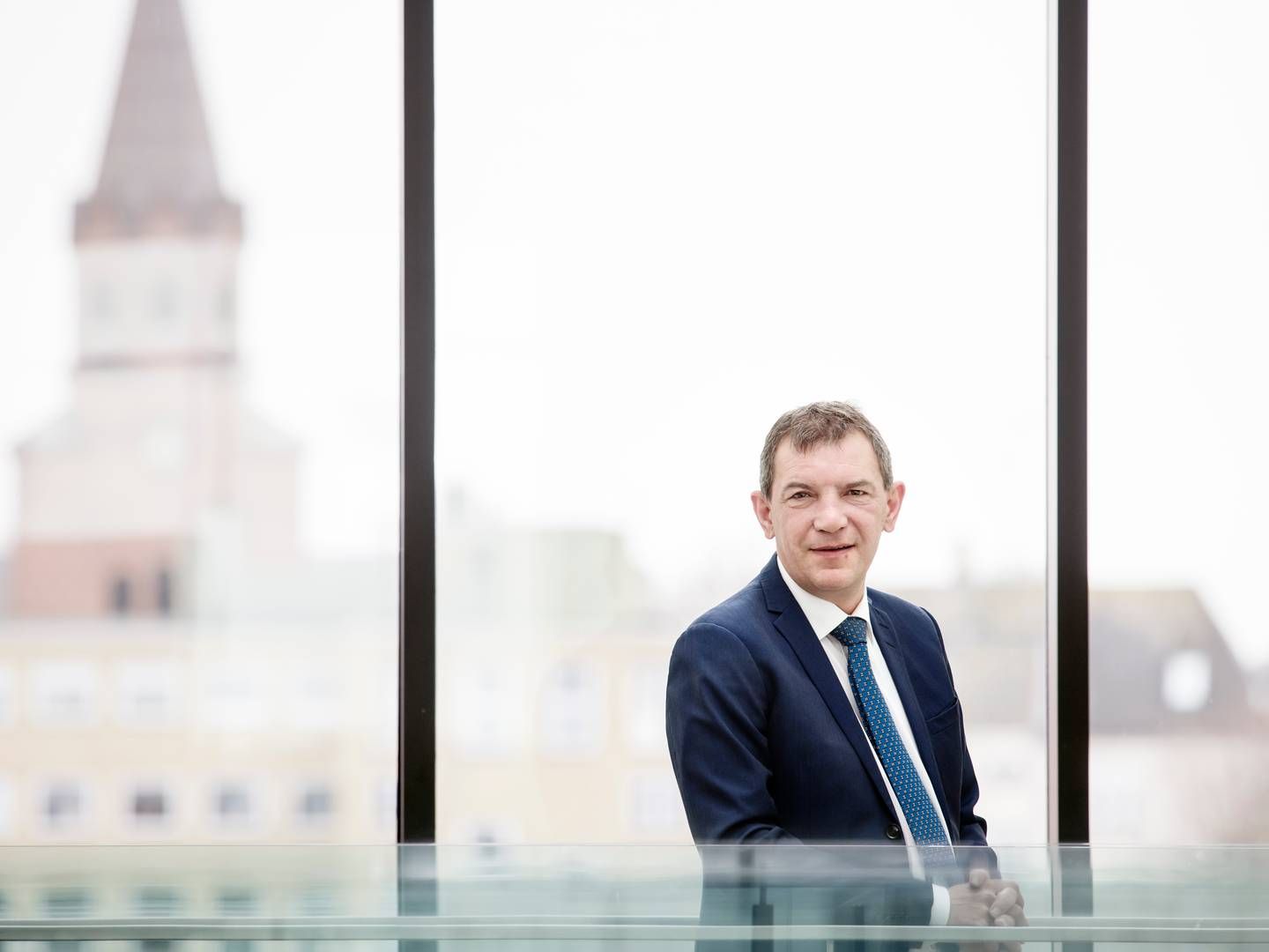Lars Petersson, adm. direktør i Sparekassen Sjælland-Fyn, er optimistisk omkring udviklingen på boligmarkedet. | Foto: Pressebillede
