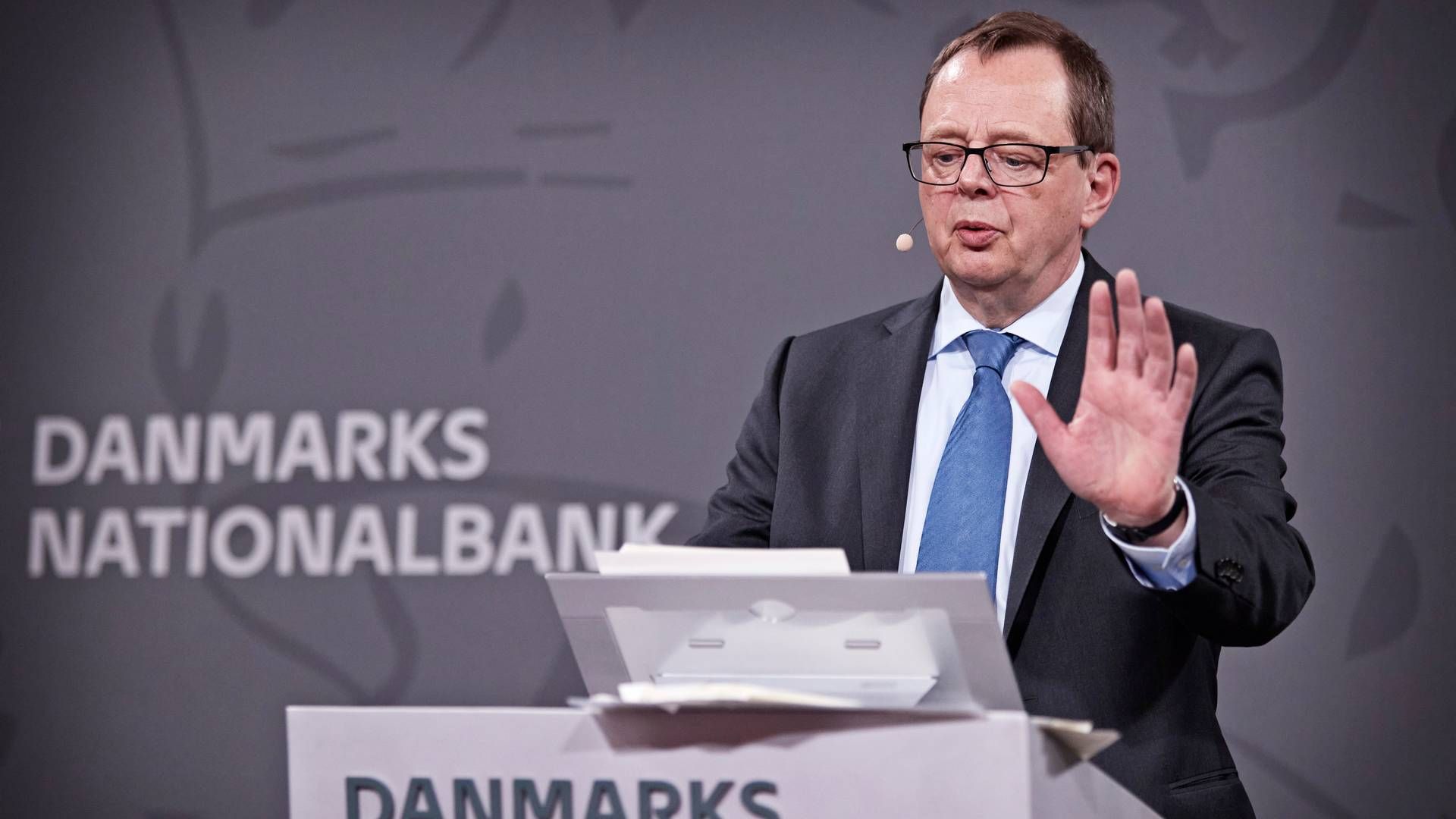 Nationalbankdirektør Christian Kettel Thomsen står i spidsen for den syvende rentestigning siden sommer. | Foto: Jens Dresling/Ritzau Scanpix