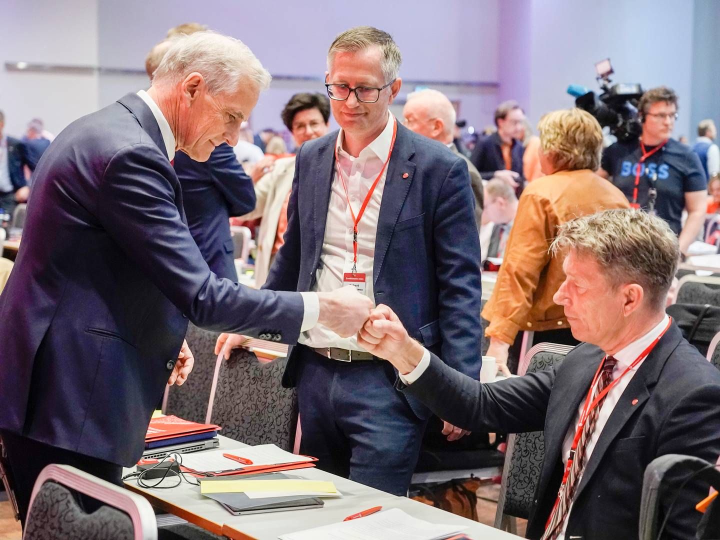 32 SIDER: Slutt på bonusfest i Statkraft, kraftig satsing på solenergi, lavere strømpriser og strengere krav til strømselskaper. Det skriver Arbeiderpartiet i sin nye vedtatte strømpolitikk. | Foto: Heiko Junge / NTB
