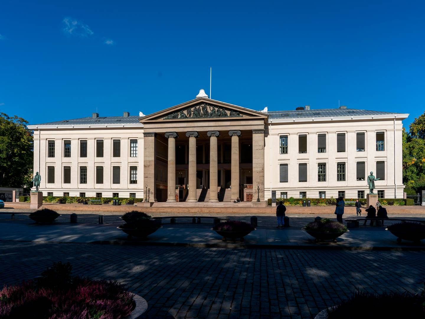 SAKSØKT: Studentene krever inntil 555 millioner kroner fra Universitetet i Oslo. | Foto: Gorm Kallestad / NTB