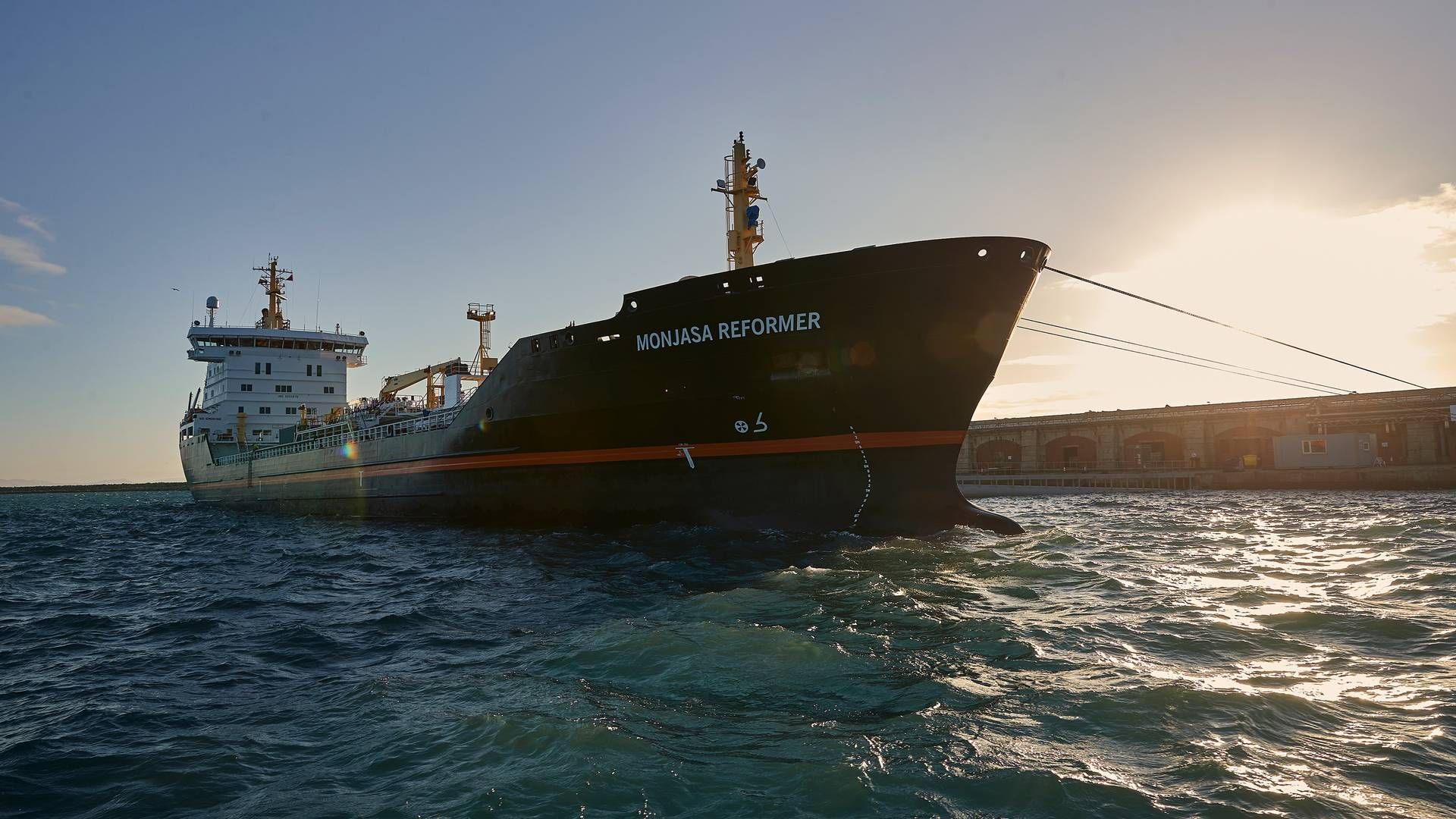 Tankskibet Monjasa Reformer er ejet af et datterselskab til den danske oliehandelskoncern Monjasa og sejler under liberisk flag. | Foto: Monjasa