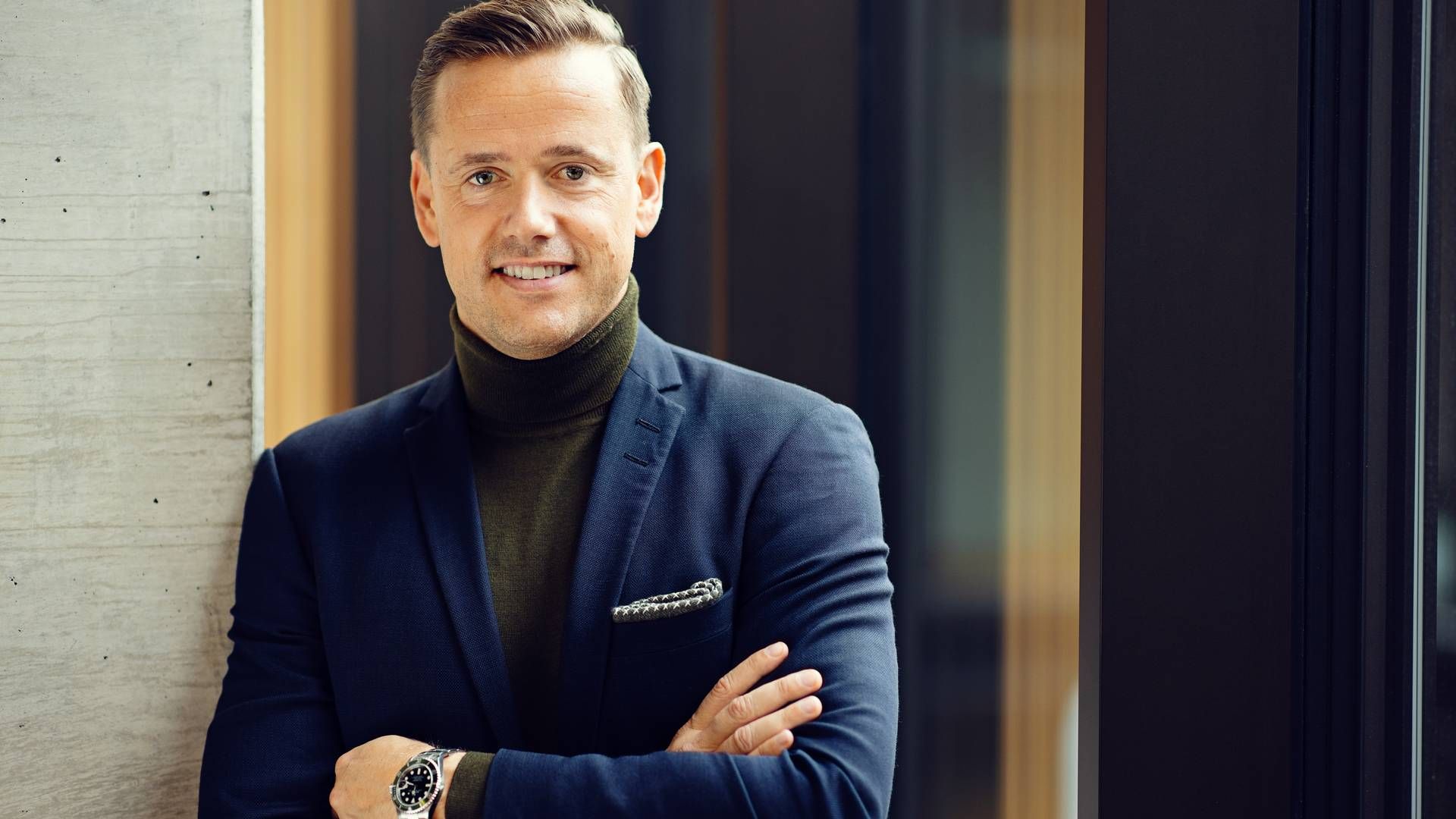 Lars Enbork begynder på mandag som koncerndirektør i norske Superoffice. | Foto: Pr