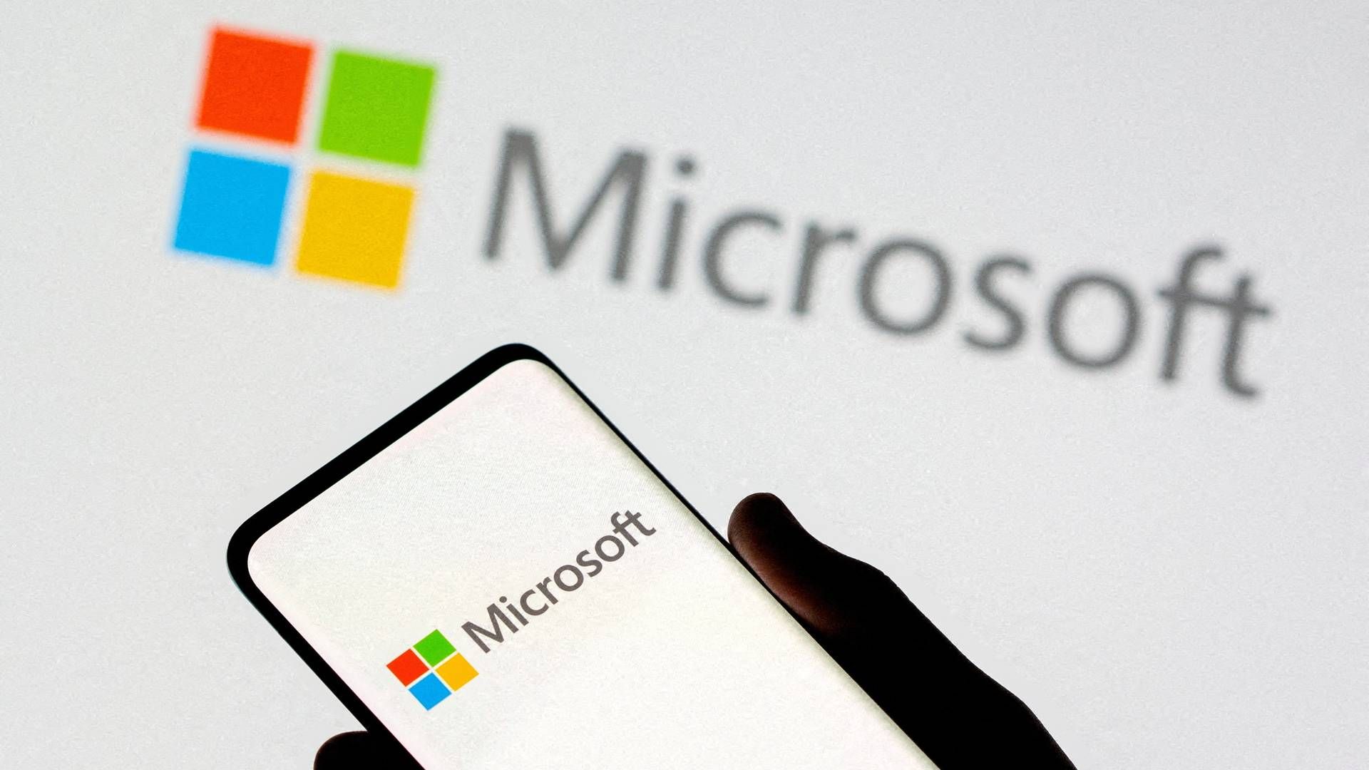 Microsoft håber at kunne give fintech-sektoren i Danmark et skub fremad med det nye partnerskab. | Foto: Dado Ruvic/Reuters/Ritzau Scanpix