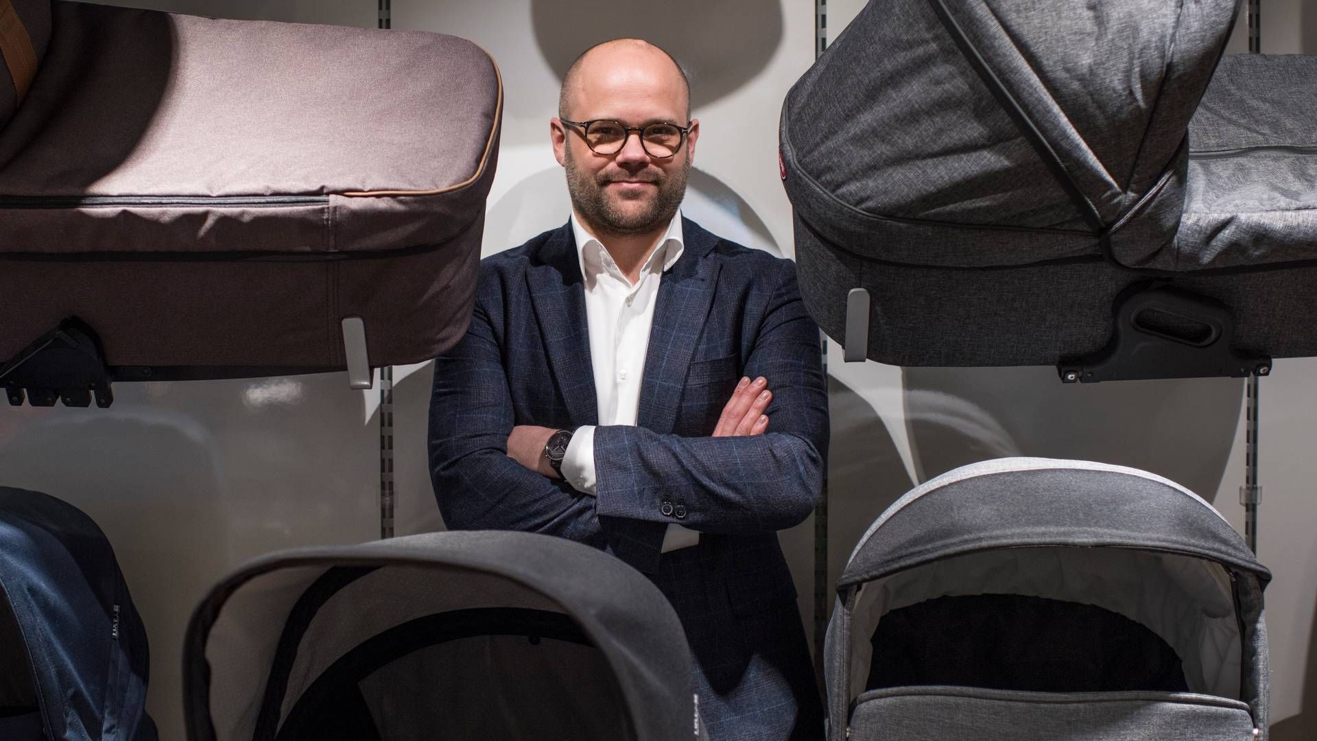 Kenneth Nørgaard har været adm. direktør for Babysam siden 2015. | Foto: Joachim Ladefoged/ERH