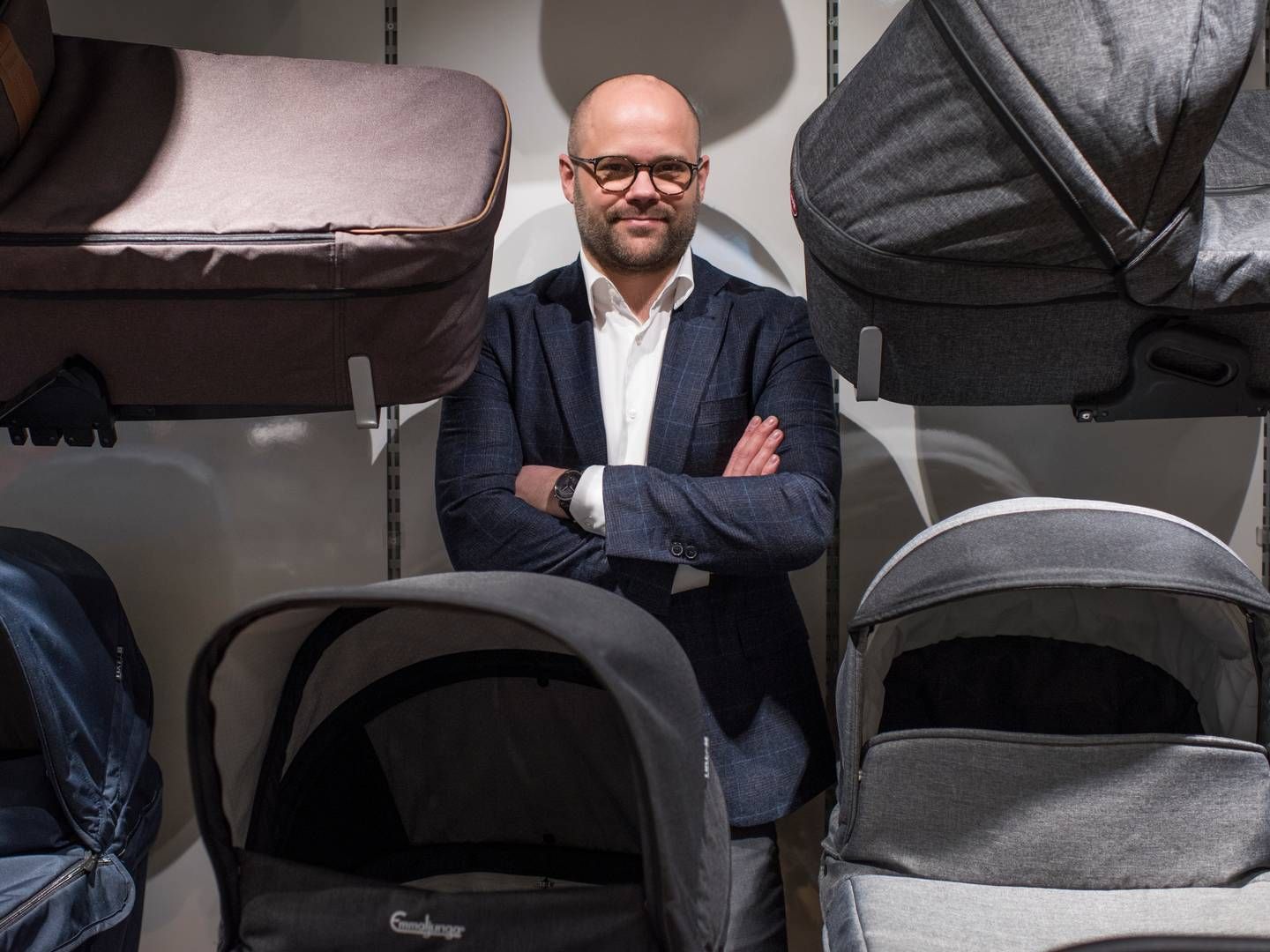 Kenneth Nørgaard har været adm. direktør for Babysam siden 2015. | Foto: Joachim Ladefoged/ERH