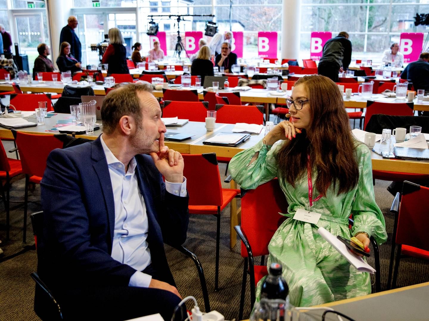 Martin Lidegaard og Samira Nawa. | Foto: Finn Frandsen/Ritzau Scanpix