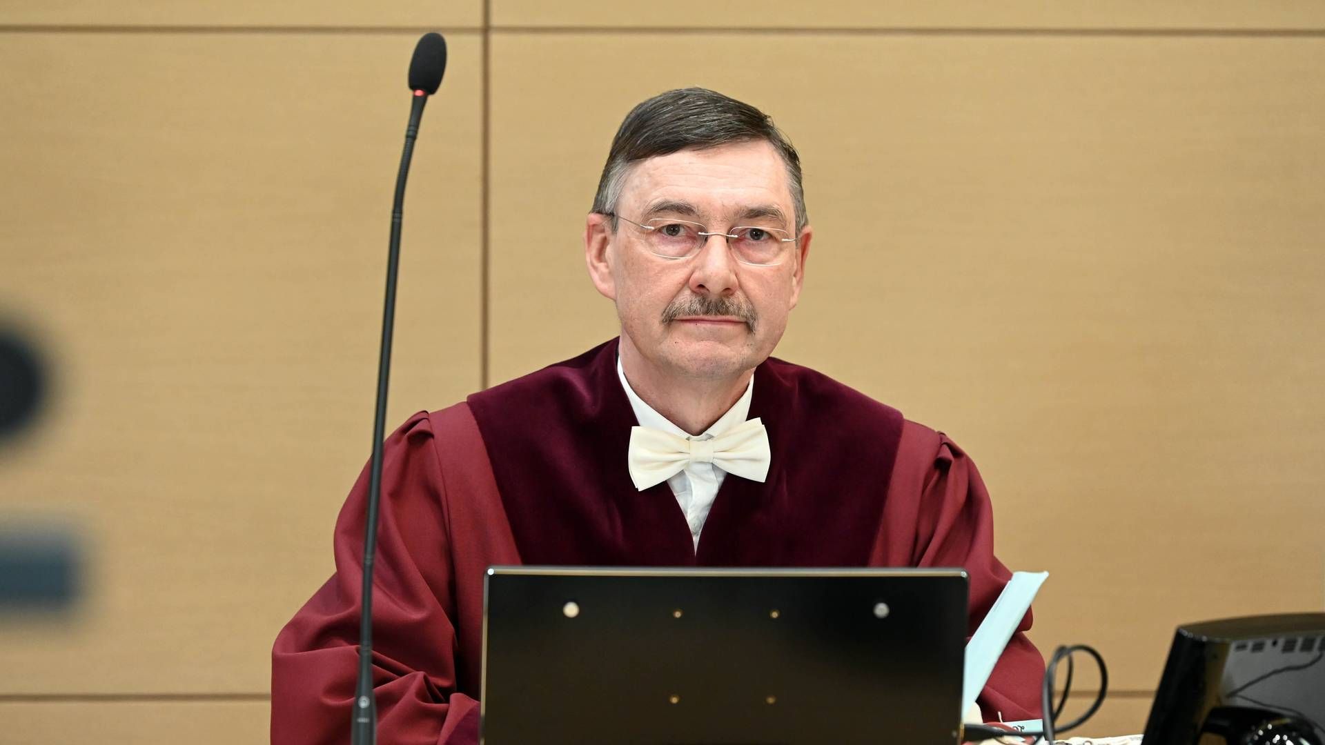 Jürgen Ellenberger, Vorsitzender Richter des elften Zivilsenats am BGH | Foto: picture alliance/dpa | Uli Deck