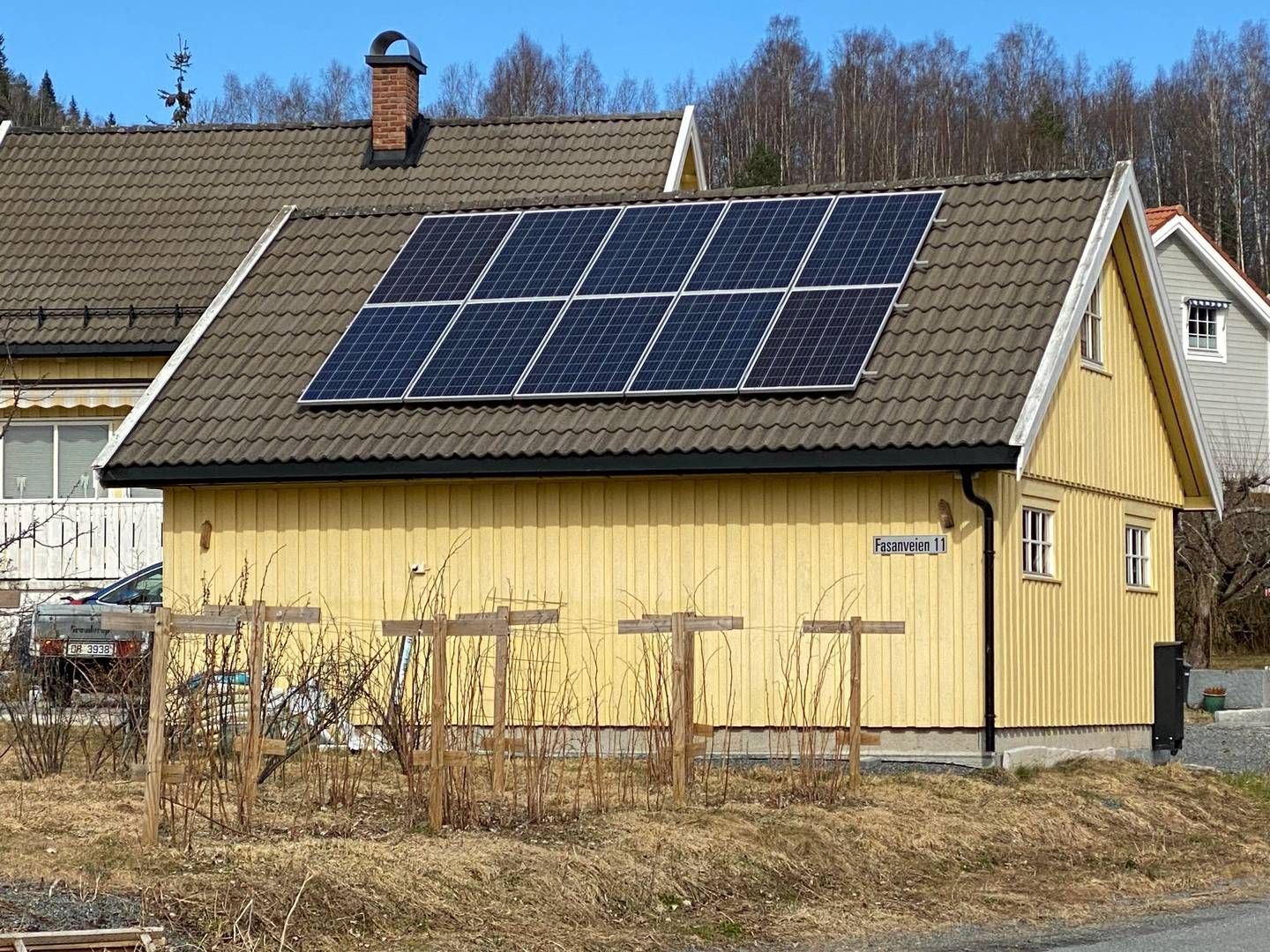 0,12 PROSENT: Solenergien satte ny produksjonsrekord allerede i april måned, men den utgjør fortsatt en veldig liten andel av den totale norske kraftproduksjonen. | Foto: Anders Lie Brenna