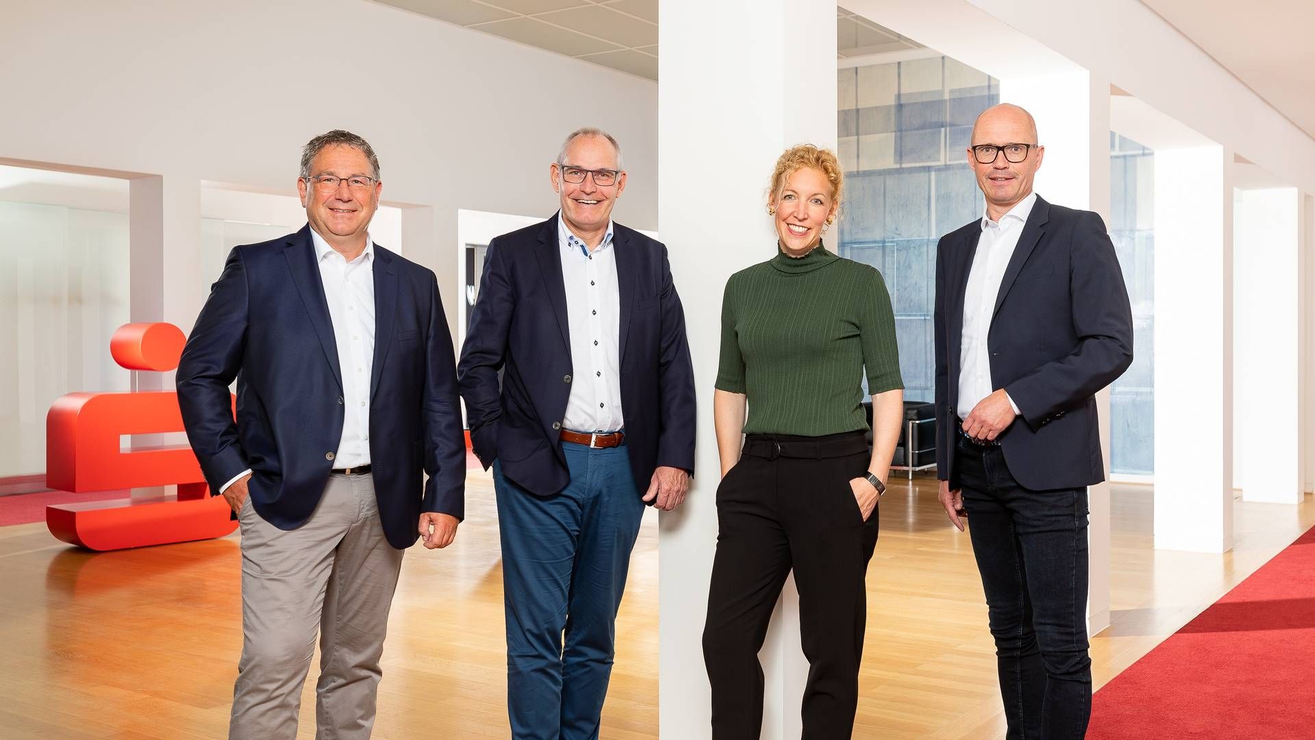 Der Vorstand (v.l.): Klaus Richter, Peter Scholz, Annegret Saxe und Roland Klein. | Foto: MSLO