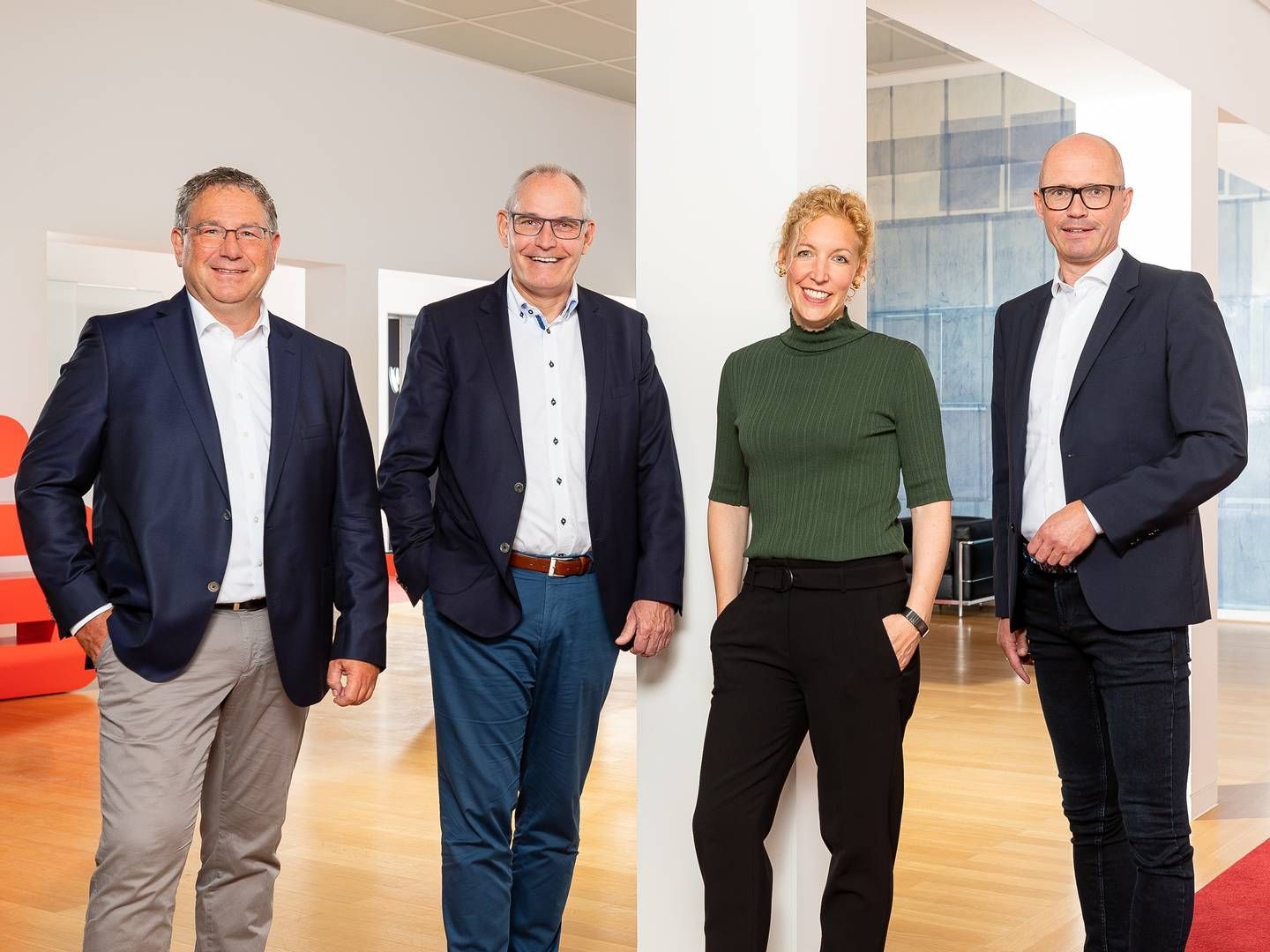 Der Vorstand (v.l.): Klaus Richter, Peter Scholz, Annegret Saxe und Roland Klein. | Foto: MSLO