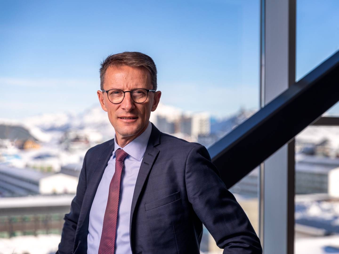 Martin Kviesgaard har været ordførende direktør i Grønlandsbanken siden 2006. | Foto: Pr/grønlandsbanken