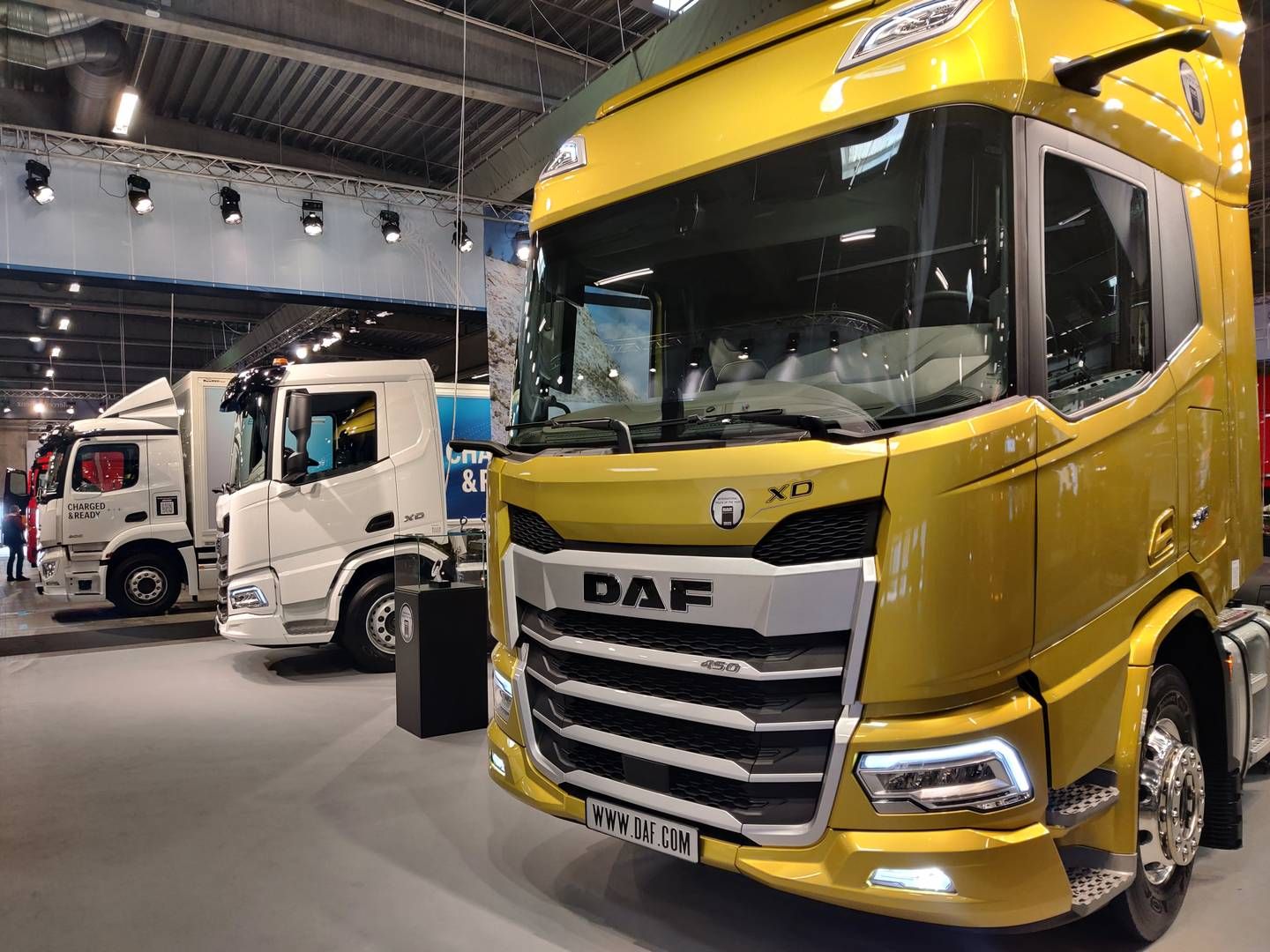 DAF går efter at sælge 50 ellastbiler i Danmark i år, hvis alt går vel. | Foto: Anja Hauge