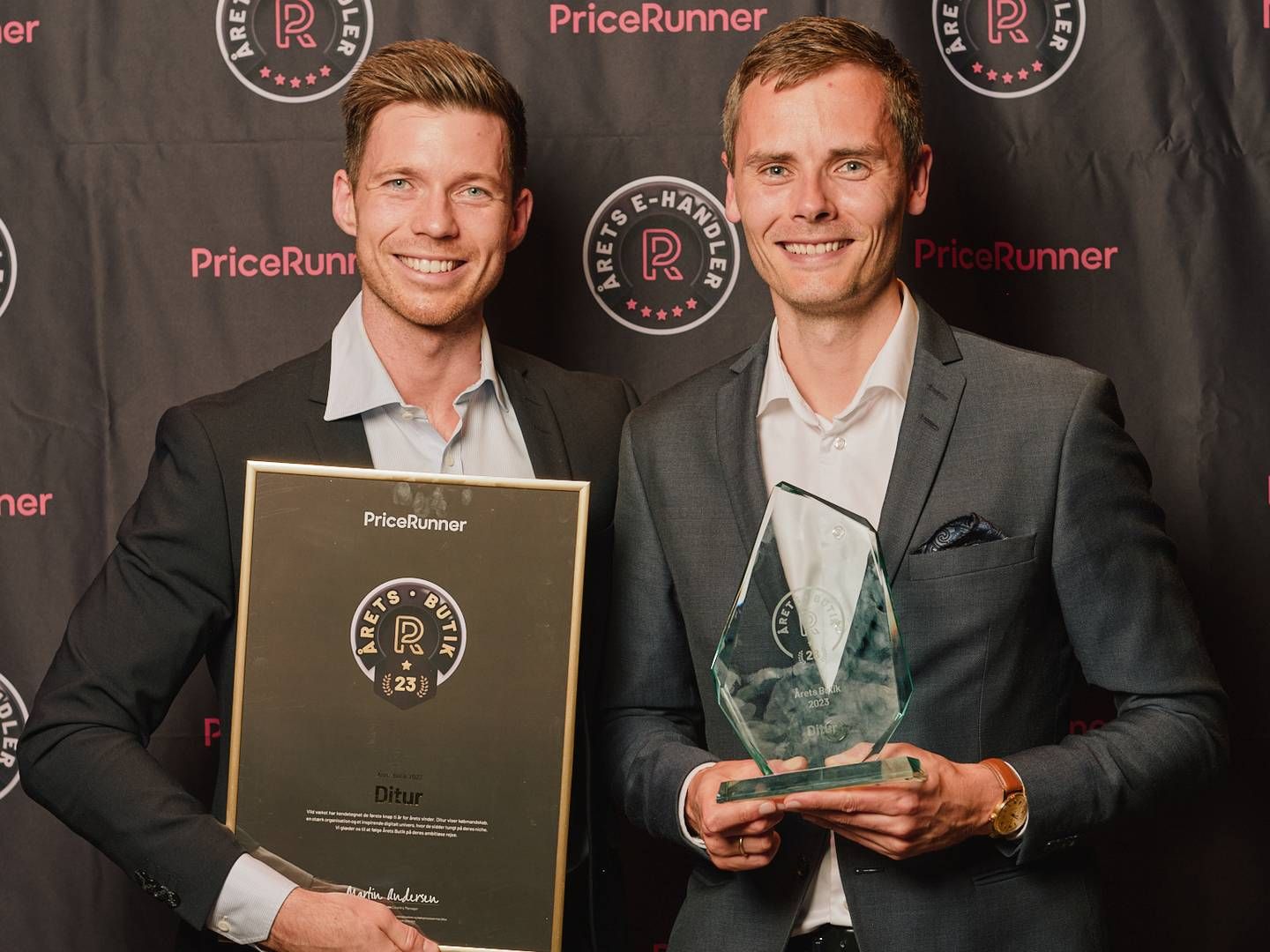 Ditur valgt hovedprisen som årets butik til Pricerunners prisuddeling. | Foto: Pricerunner