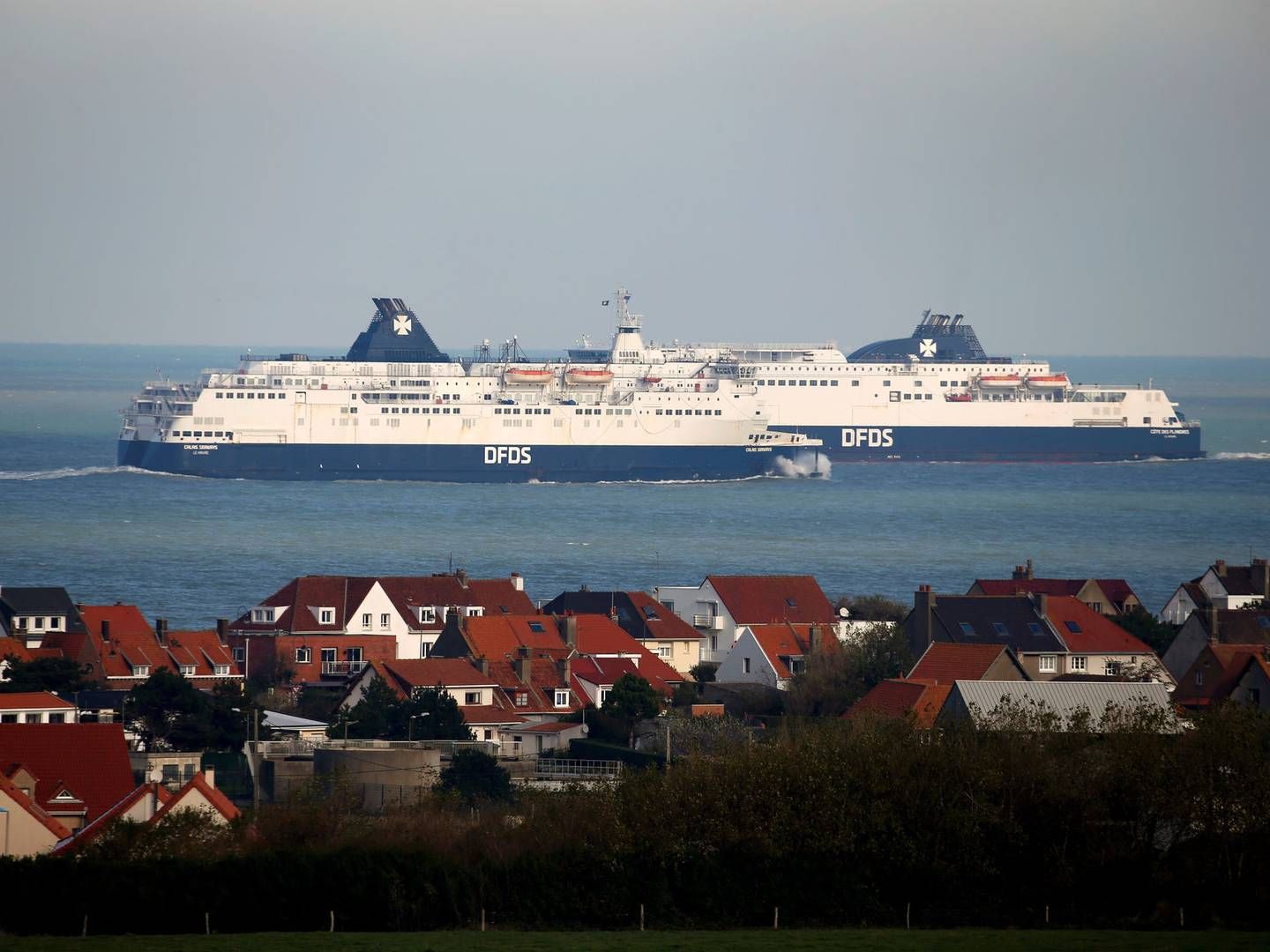 Over 600.000 passagerer sejlede med DFDS i april. | Foto: Pascal Rossignol/Reuters/Ritzau Scanpix