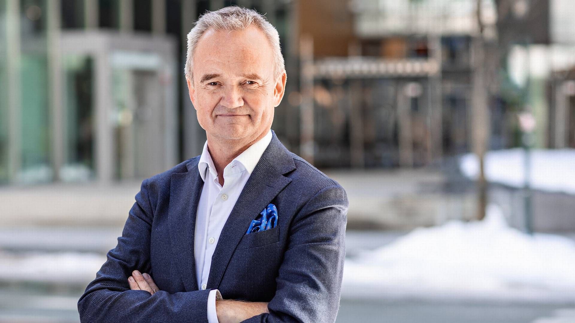 NEPPE NÅ: Konsernsjef i Sparebank 1 SMN, Jan-Frode Janson sier at banken kan øke eksponeringen i fremtiden, men neppe nå.
