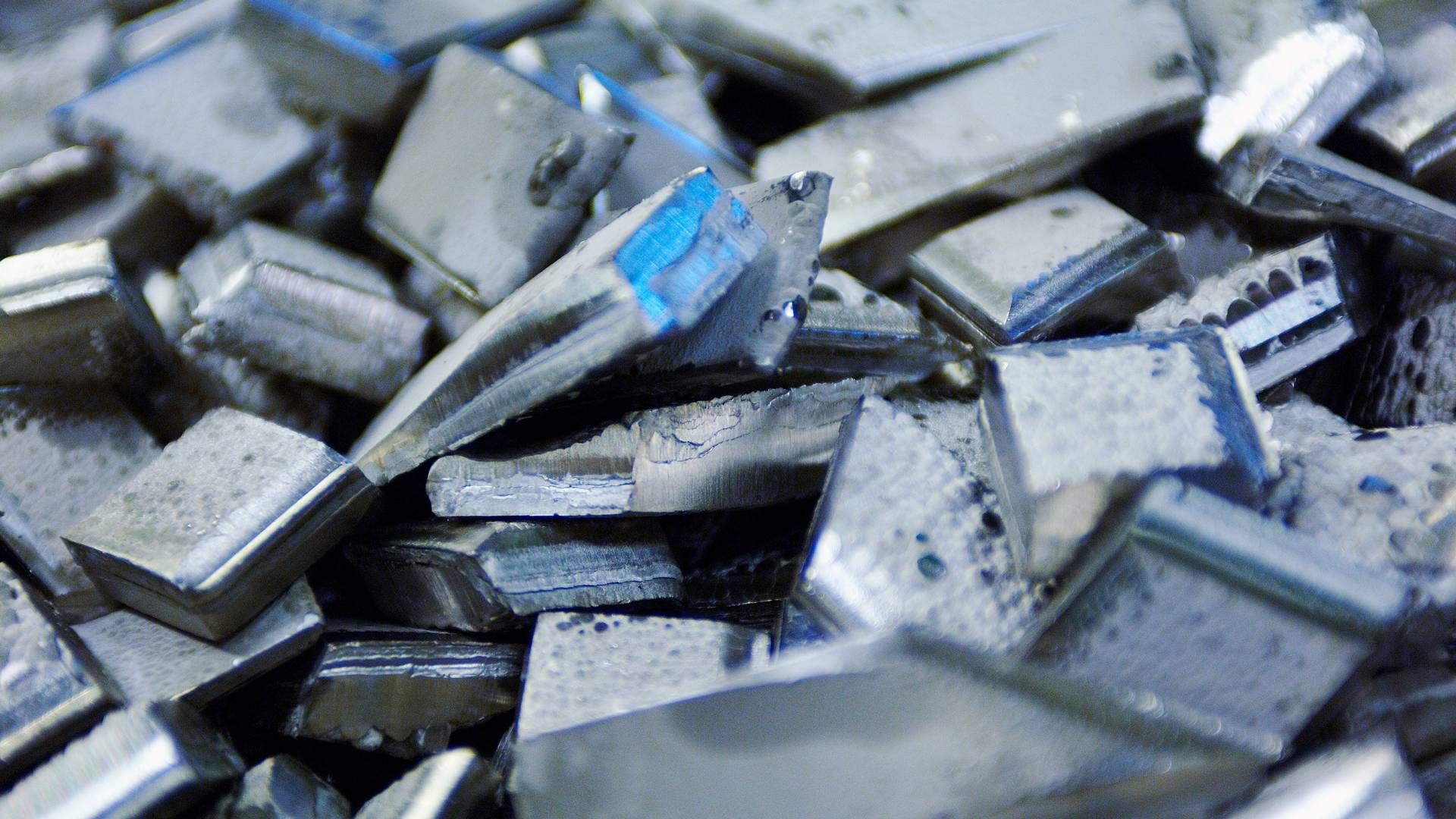 Nikkel er et af de materialer, Glencore vil udvinde fra gamle elbilbatterier på Sardinien, hvis man gennemfører planerne om at investere i et genanvendelsesanlæg. | Foto: Glencore/pr