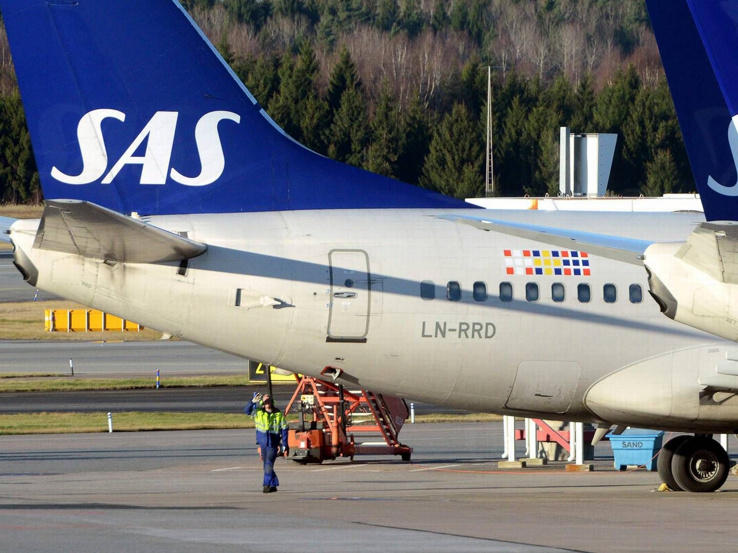 Meddelelsen fra SAS kan tolkes i retning af, at flyselskabet helt kan undgå at tilbagebetale de 7 mia. kr., da selskabet er under konkursbeskyttelse, lyder det i analysen. | Foto: Scanpix Sweden/Reuters/Ritzau Scanpix