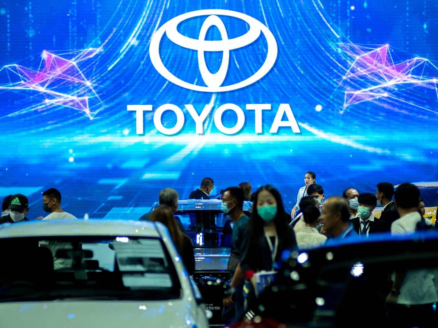 Toyota leverede et flot regnskab for fjerde kvartal. Men dens historiske uvilje til at producere rene elbiler spøger i gemakkerne. | Foto: Athit Perawongmetha/Reuters/Ritzau Scanpix