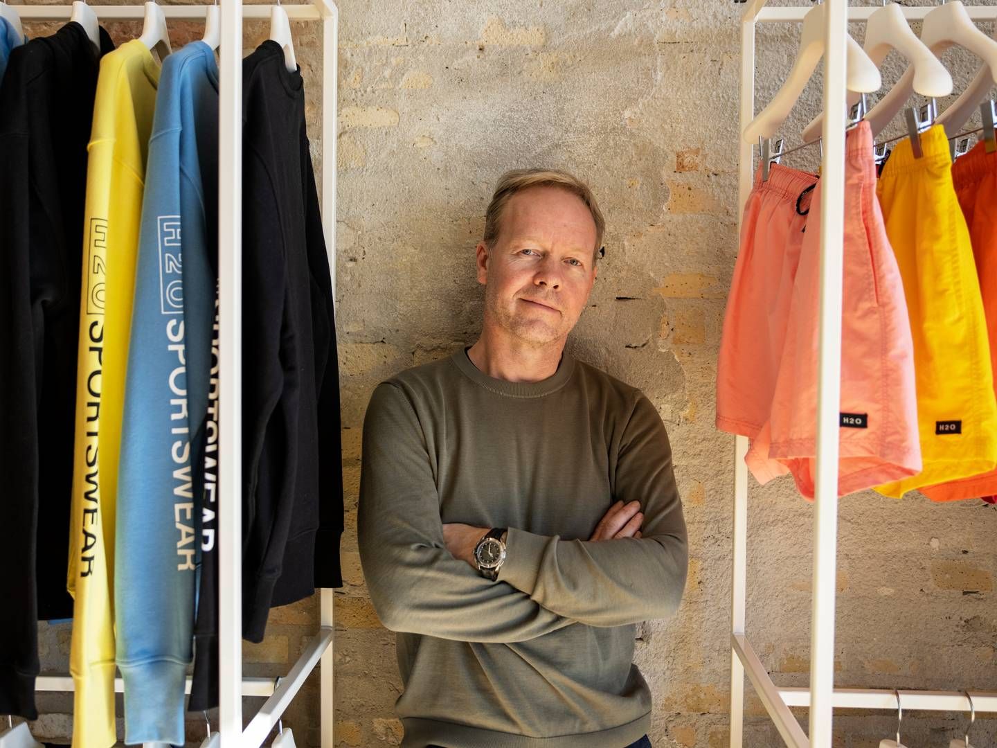 Christian Trads står sammen med Mikkel Christensen i spidsen for H2O Sportswear, og de to har været med til at vende brandets udvikling i de seneste år. | Foto: Joachim Ladefoged