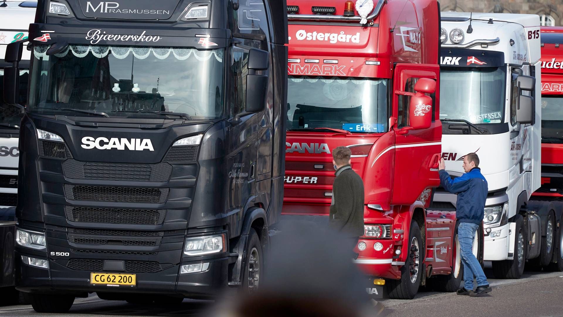 Der er opstået usikkerheder om, hvorvidt lastbilchauffører og vognmænd kommer til at gennemføre en varslet demonstration den 15. maj. | Foto: Jens Dresling/Ritzau Scanpix