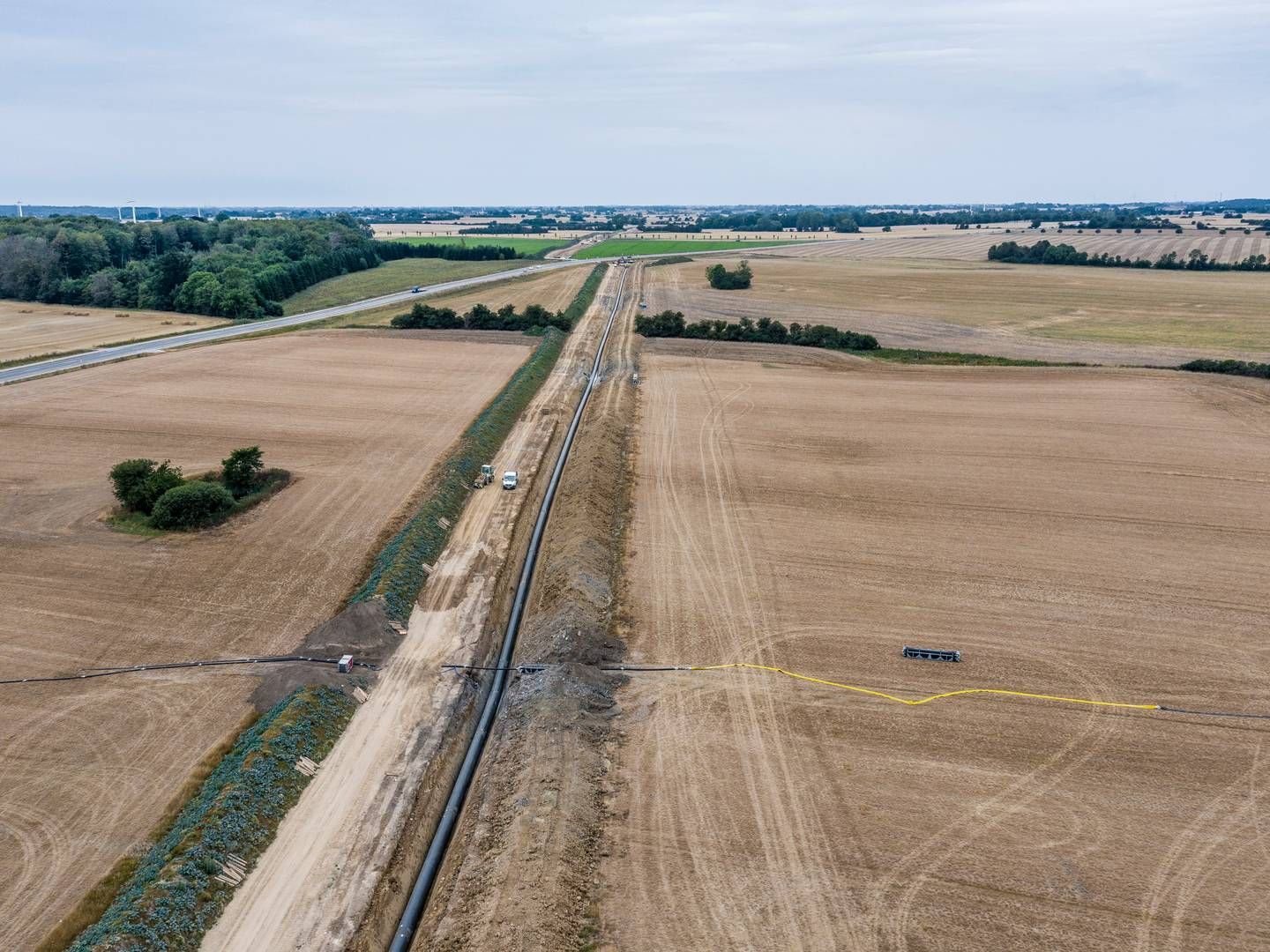 Energinet and Gasunie want to establish a cross-border hydrogen connection between Denmark and Germany. Depicted is gas pipeline Baltic Pipe | Foto: Energinet