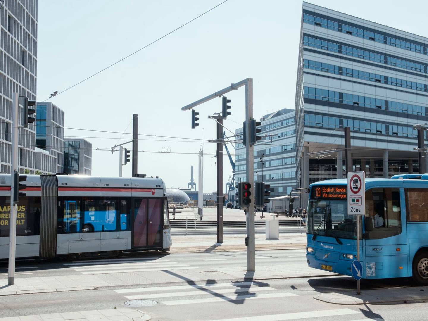 Letbanen brugte færre penge end budgetteret i 2022, mens busdriften gik væsentligt over budget. | Photo: Lau-Nielsen Morten/Ritzau Scanpix