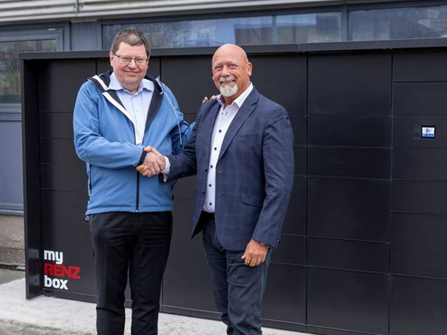 Hans Peter Nissen, konstitueret direktør i Dao (t.v.) og Kenneth Steinmetz, direktør i Renz Group Danmark (t.h.). | Foto: Pr / Dao