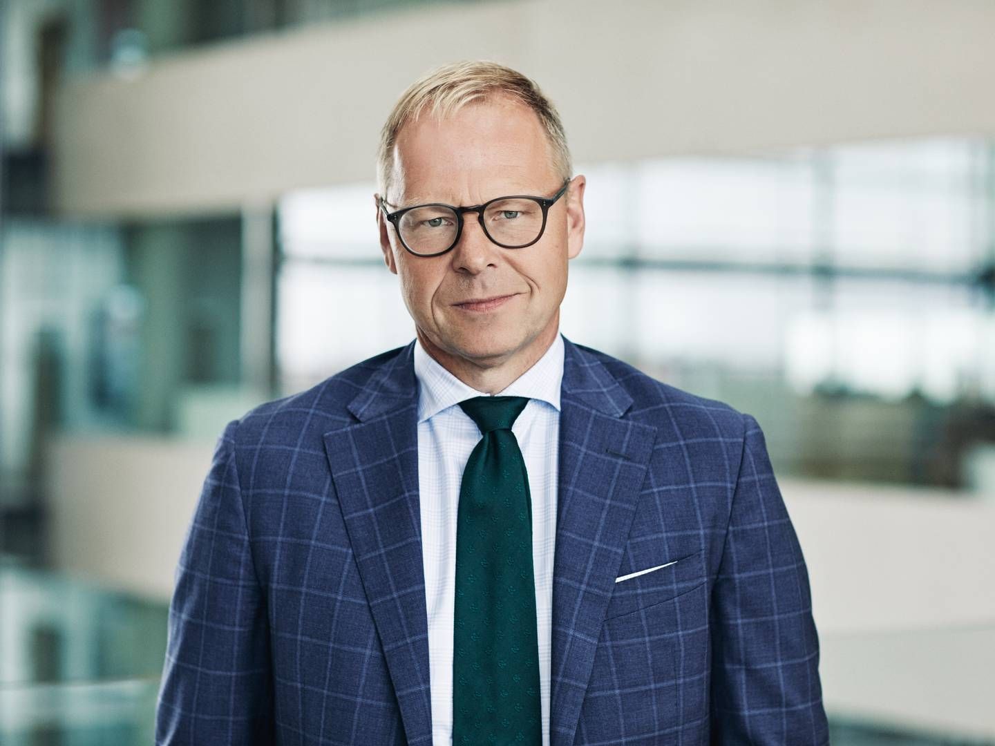 Nykredit og koncernchef Michael Rasmussen synes at have bedre fat i de danske kunder end konkurrenterne i Danske Bank. | Foto: Pr/nykredit