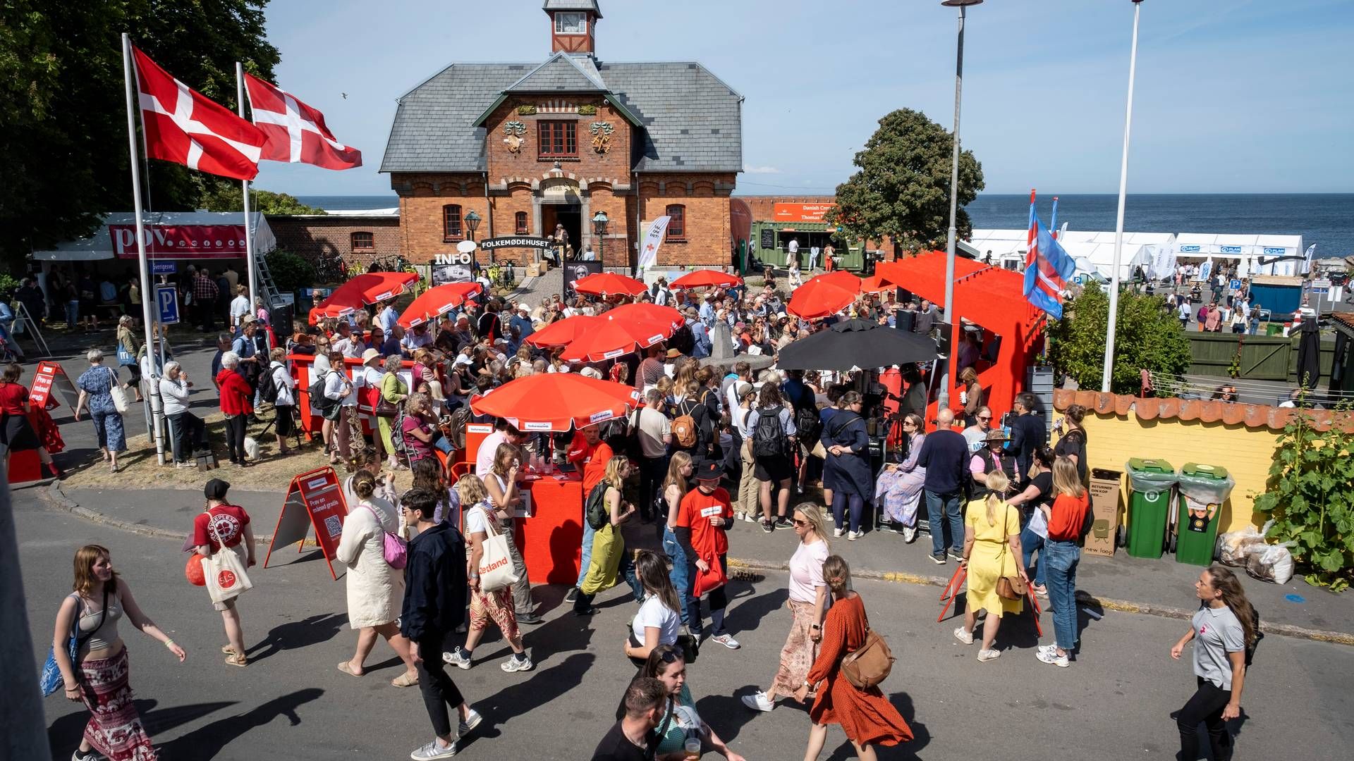 Folkemødet er tilbage og stadig vigtigt for danske virksomheders kommunikation. | Foto: Pelle Rink/Folkemødet/PR
