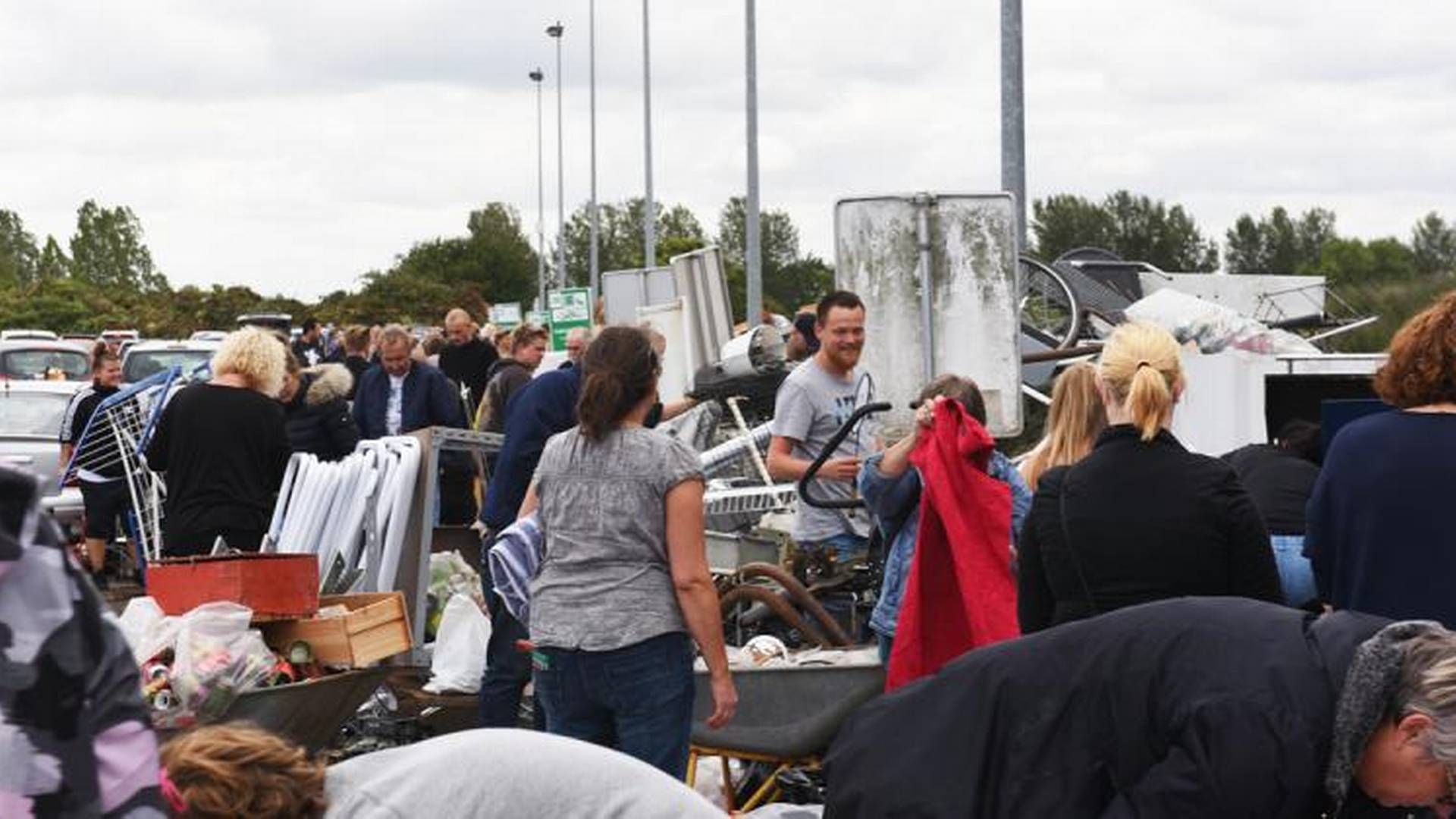 Argo har flere gange afholdt skraldefest. Nu er man sammen med Roskilde Kommune ved at se på, hvordan fremtidig lovgivning på genbrugspladserne kan udføres i praksis. | Foto: Argo/pr