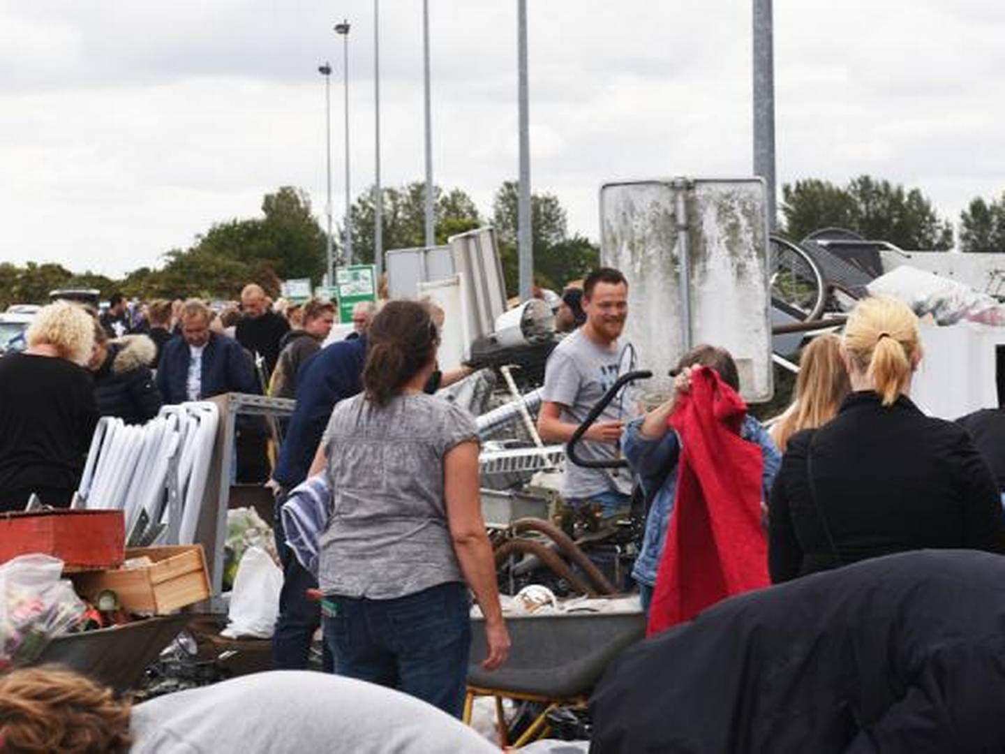 Argo har flere gange afholdt skraldefest. Nu er man sammen med Roskilde Kommune ved at se på, hvordan fremtidig lovgivning på genbrugspladserne kan udføres i praksis. | Foto: Argo/pr