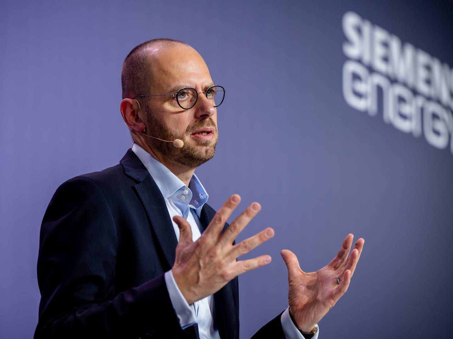 FREGANG IGJEN: Fremgangen kan allerede sees hos Siemens Gamesa, sier Siemens Energy-sjef Christian Bruch. Men lønnsomheten er fortsatt et stykke unna. | Foto: Siemens Energy
