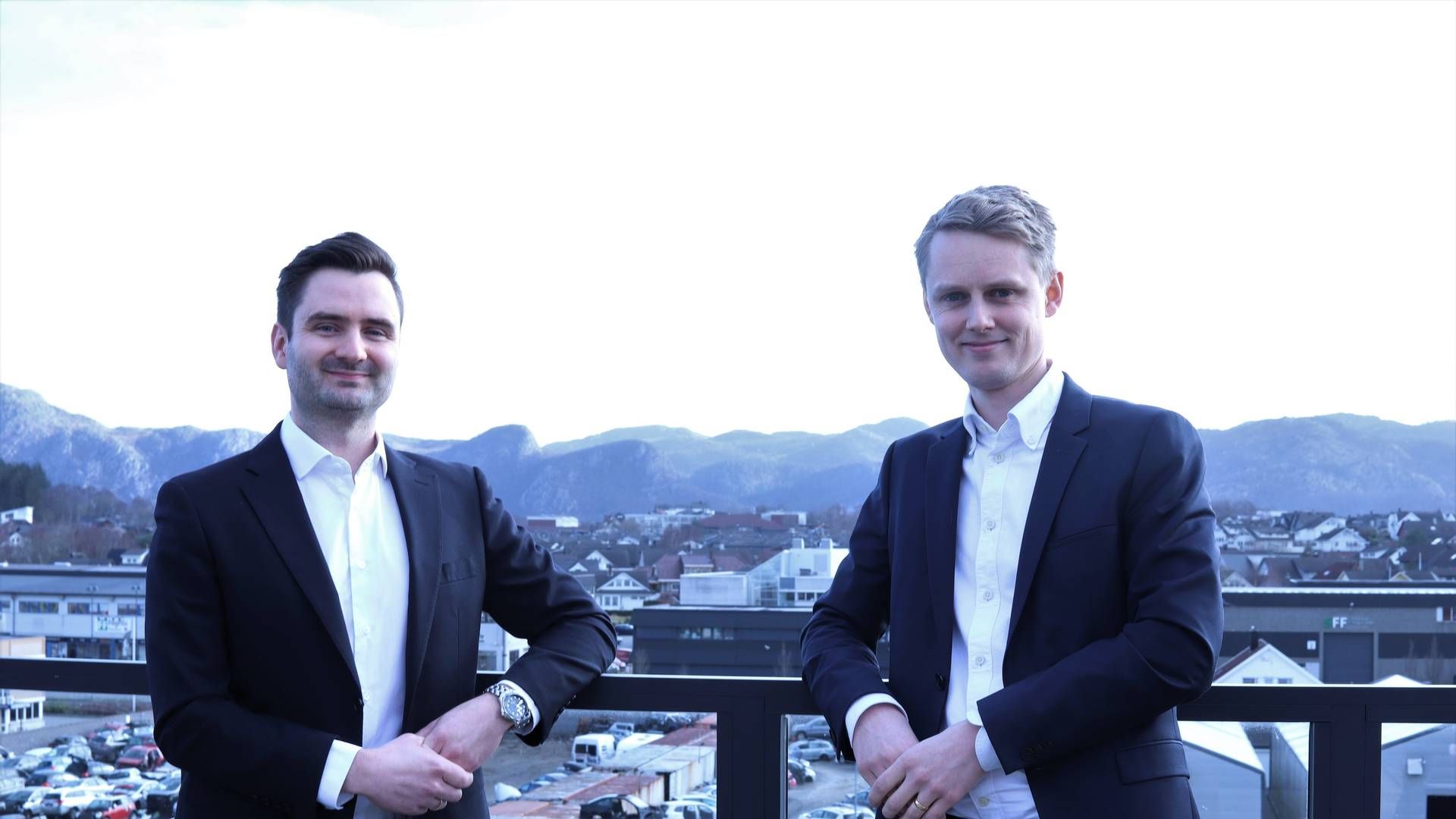 Partner og leder for Corporate Finance i BDO Sør-vest, Morten Bogaard (til v.) og Kristoffer Svanes, senior associate i BDO Corporate Finance. | Foto: BDO