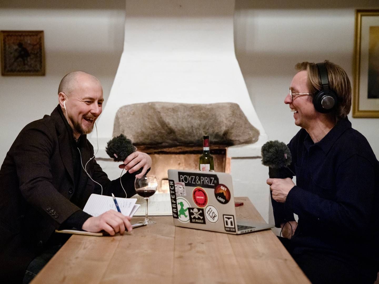 Kasper Nielsen og Brian Lykke står bag "Undskyld vi roder," der blev til i 2020. | Foto: Valdemar Ren