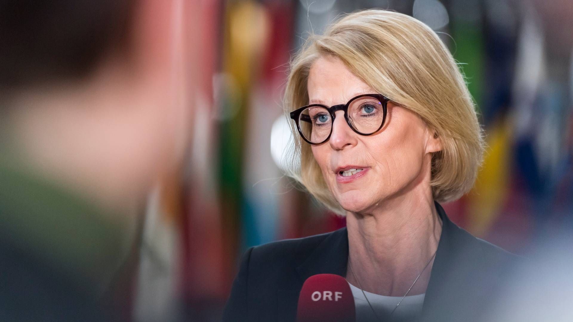 Den svenske finansminister Elisabeth Svantesson. | Foto: Geert Vanden Wijngaert/AP/Ritzau Scanpix