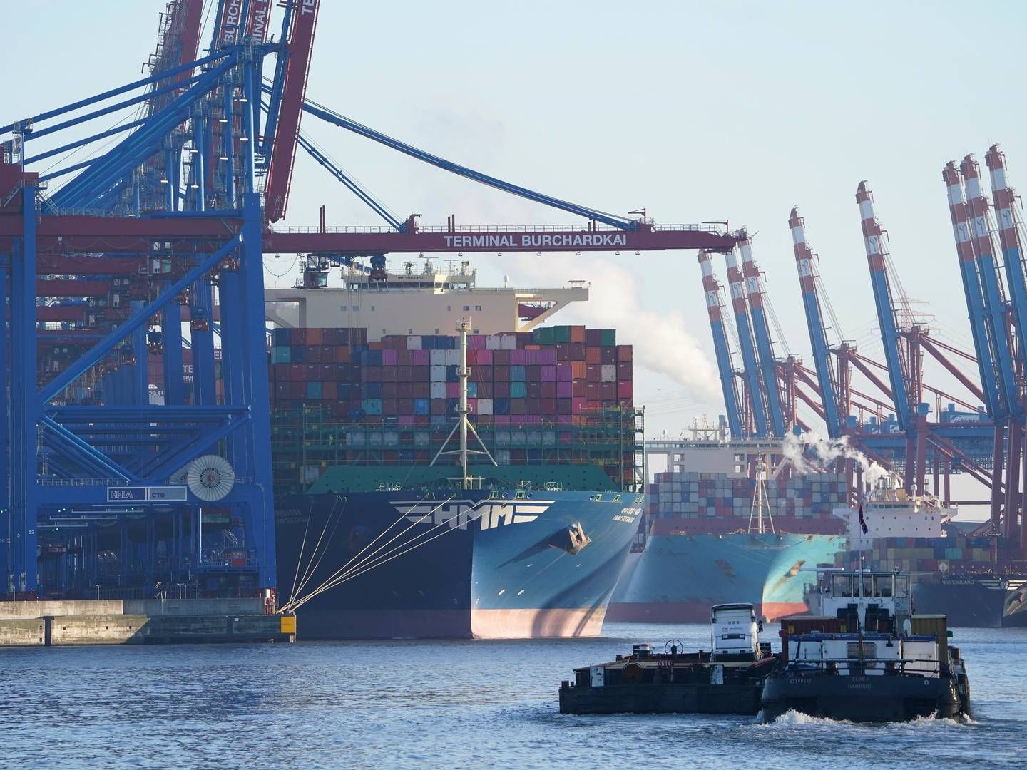 Motorproducent MAN Energy Solutions forventer, at de store containerrederier snart vil begynde at ombygge serier af skibe, så de kan sejle på grønt brændstof. | Foto: Marcus Brandt/AP/Ritzau Scanpix