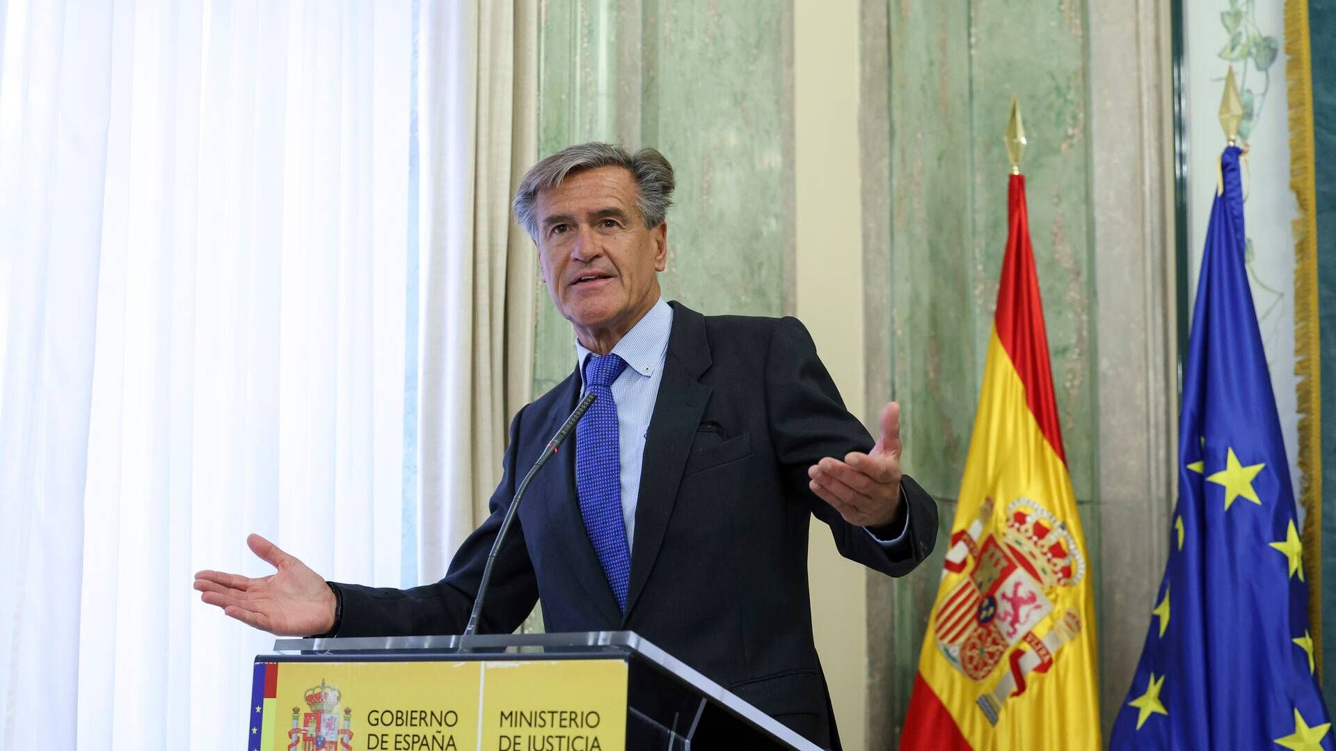 Juan Fernando López Aguilar, formand for EU-parlamentets udvalg for borgerrettigheder | Foto: Marta Fernández Jara/AP/Ritzau Scanpix