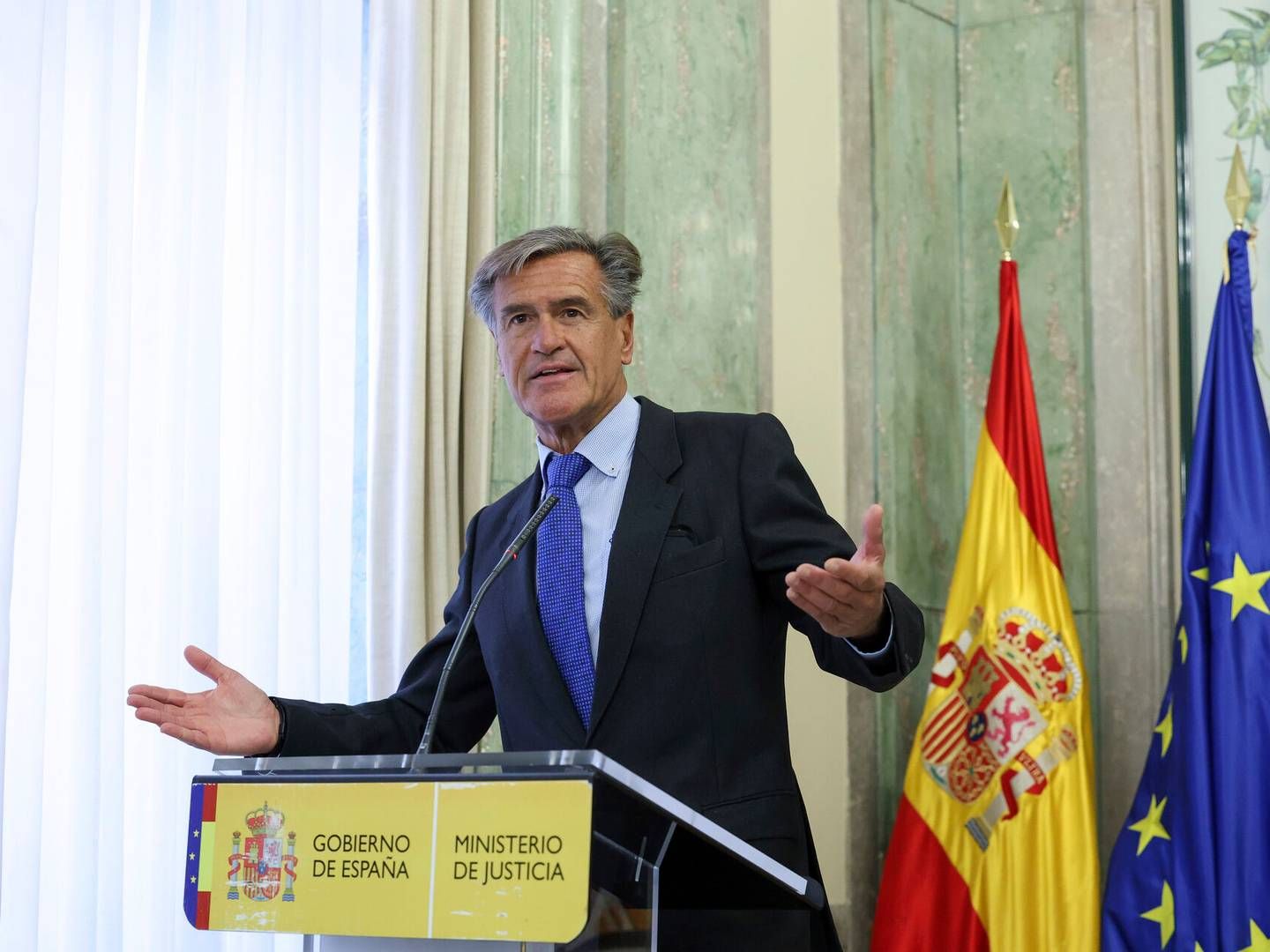 Juan Fernando López Aguilar, formand for EU-parlamentets udvalg for borgerrettigheder | Foto: Marta Fernández Jara/AP/Ritzau Scanpix