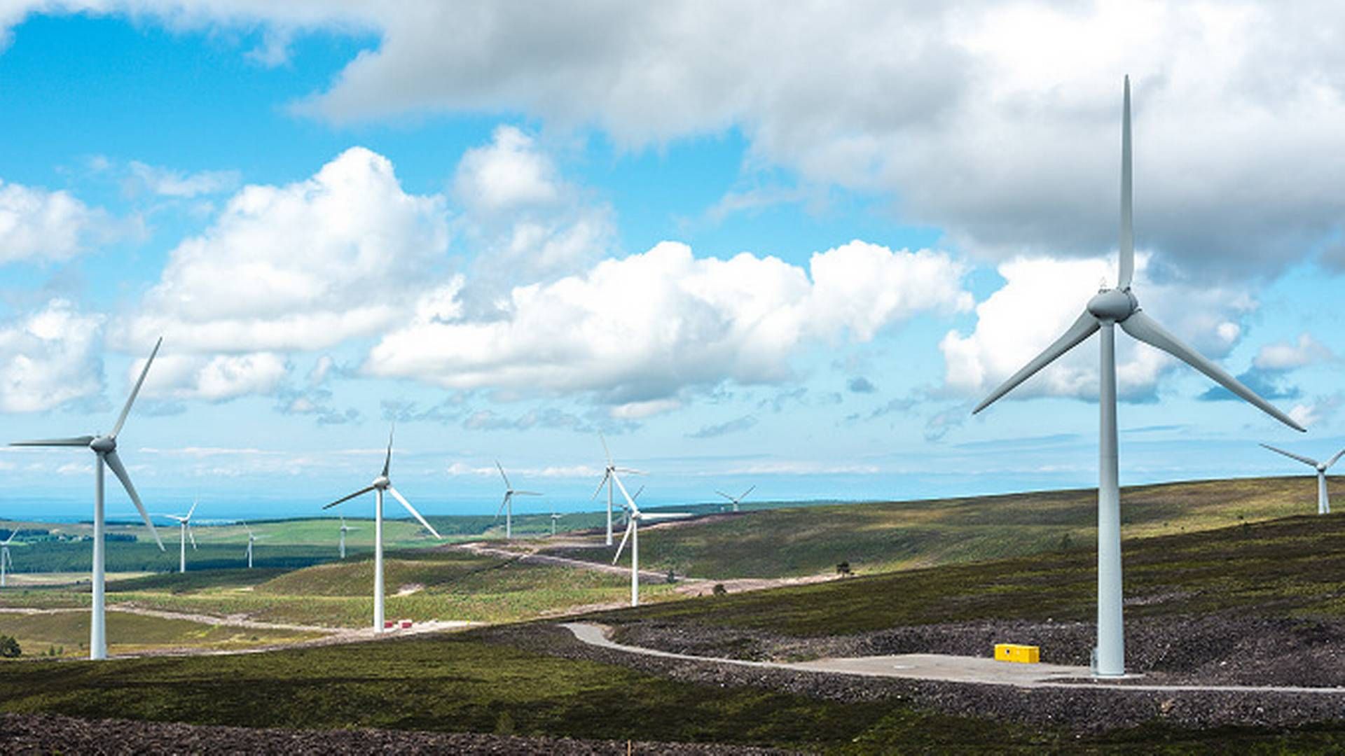 Scottish onshore wind farm Dalquhandy is to provide Norwegian Statkraft with power. | Photo: Pr / Statkraft
