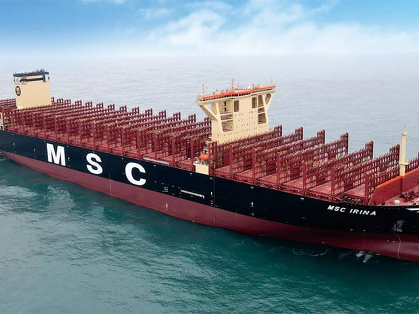 MSC is the world's largest container carrier with a total capacity inching near 5m teu. | Photo: Yangzijiang Shipbuilding