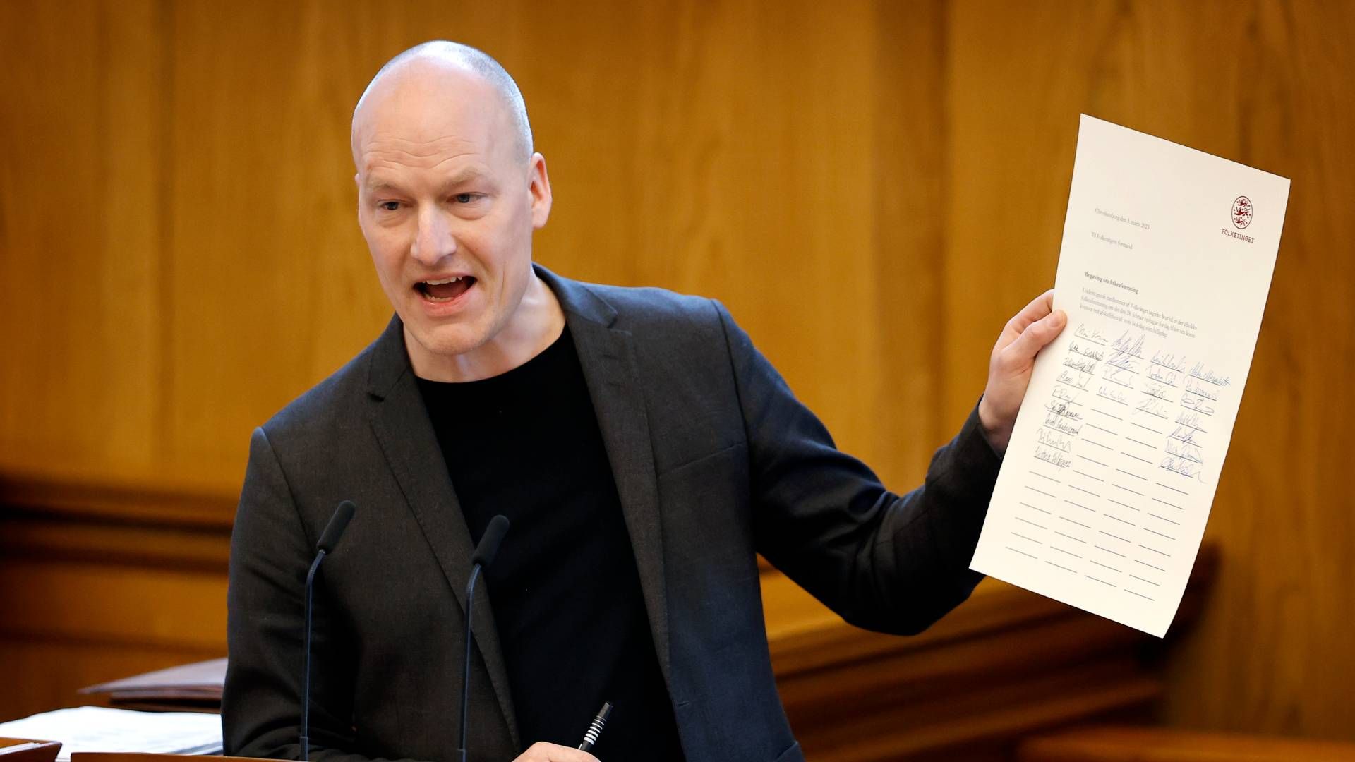 Pelle Dragsted er finansordfører for Enhedslisten. | Foto: Jens Dresling