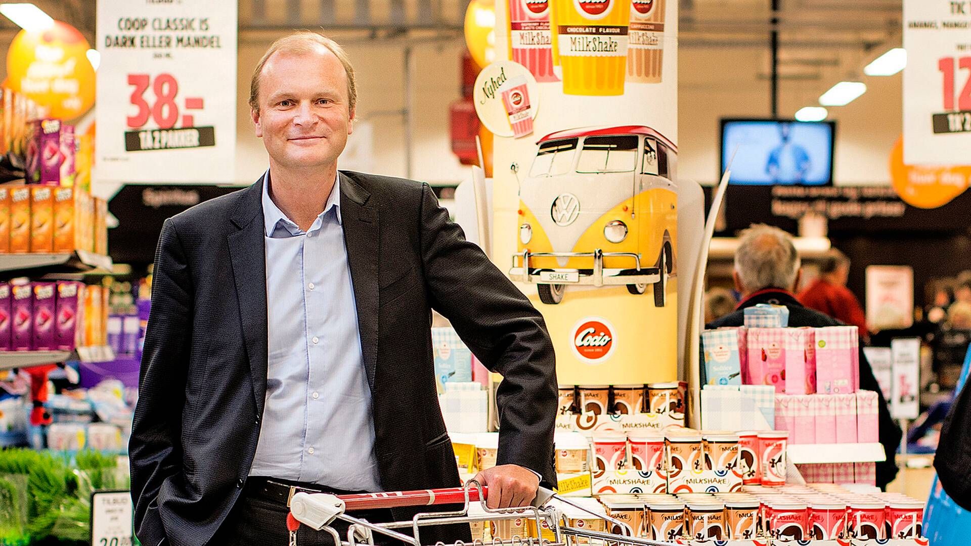 Lasse Bolander har været formand for Coop Amba og driftselskabet Coop Danmark siden 2008, men stopper nu. | Foto: Bidstrup Stine/Ritzau Scanpix