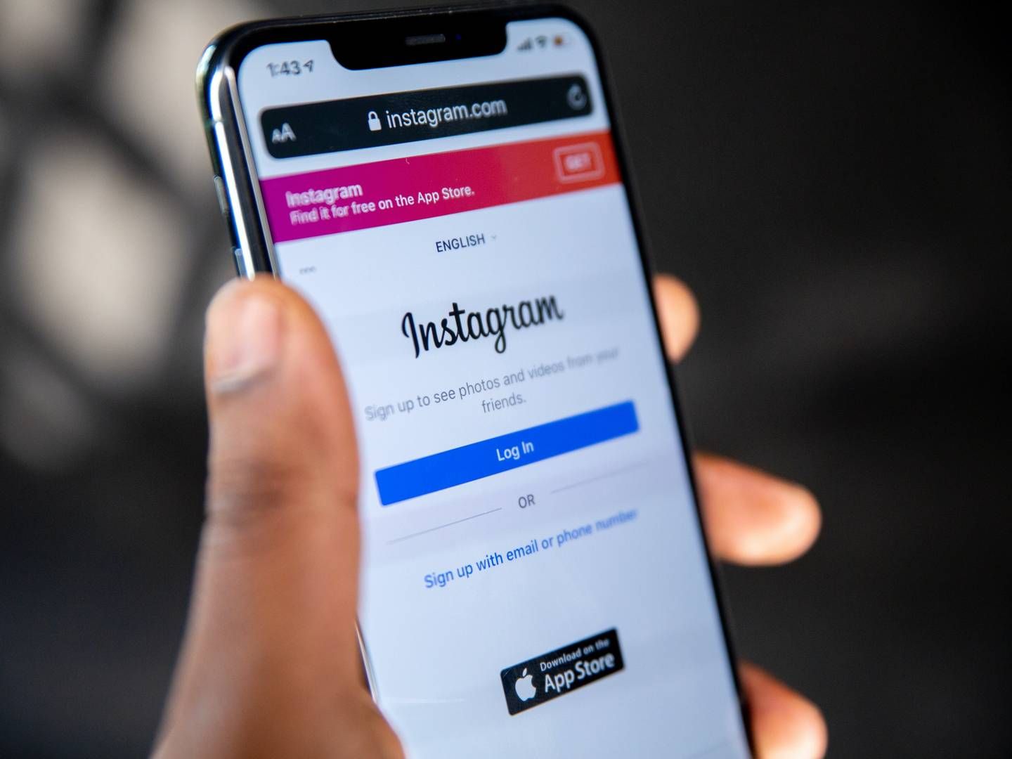 Instagram er tilsyneladende på vej med en Twitter-udfordrer. | Foto: Solen Feyissa / Unsplash