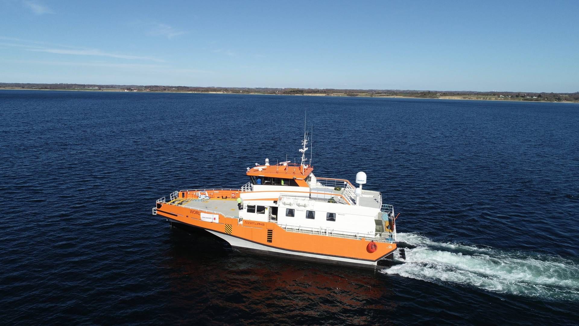 World Marine Offshore managed a fleet of smaller vessels used to transport crew to offshore wind farms. When the company went bankrupt, most vessels lay inactive in the Port of Esbjerg, though. | Photo: World Marine Offshore