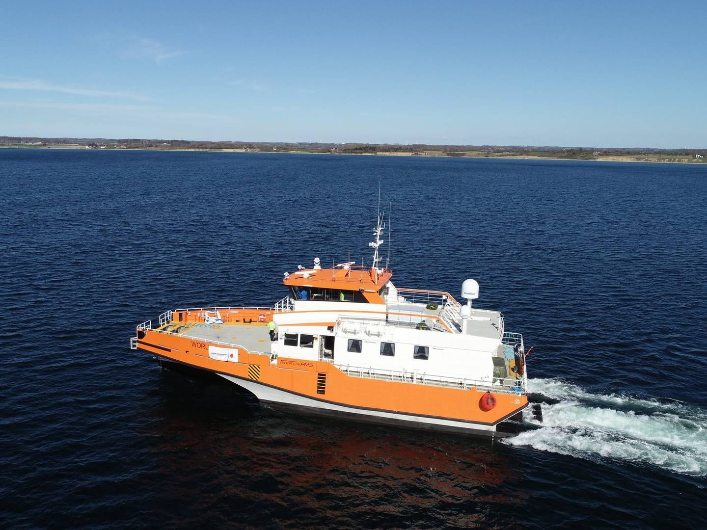 World Marine Offshore managed a fleet of smaller vessels used to transport crew to offshore wind farms. When the company went bankrupt, most vessels lay inactive in the Port of Esbjerg, though. | Foto: World Marine Offshore