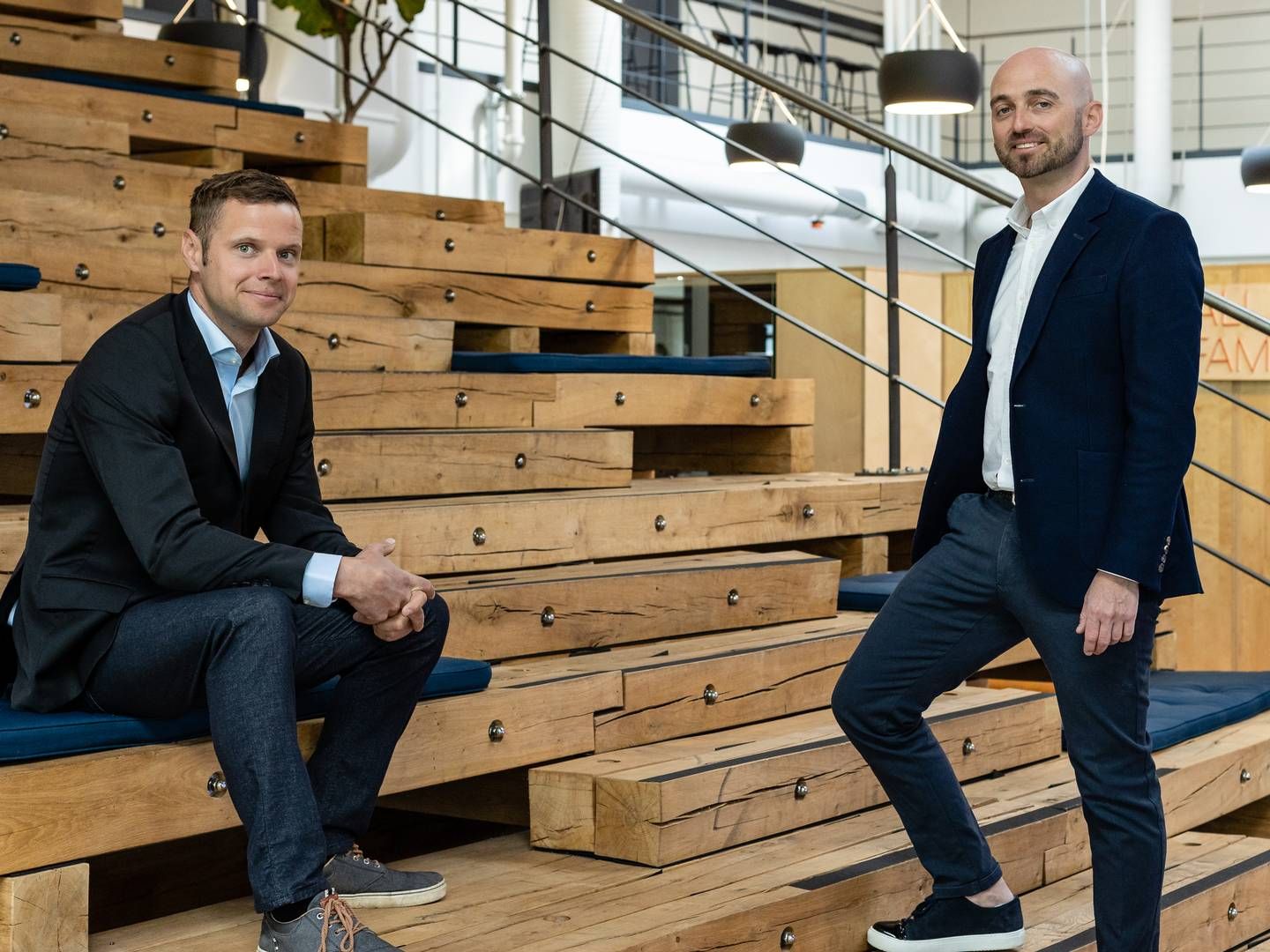 Peter Zibrandtsen (tv) og Kasper Kitaj (th) | Foto: Thomas Rungstrøm