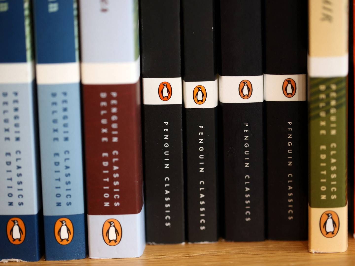 Verdens største forlagshus, Penguin Random House, har lagt sag an for brud på ytrings- og pressefriheden i Florida, USA: | Foto: Justin Sullivan/Ritzau Scanpix
