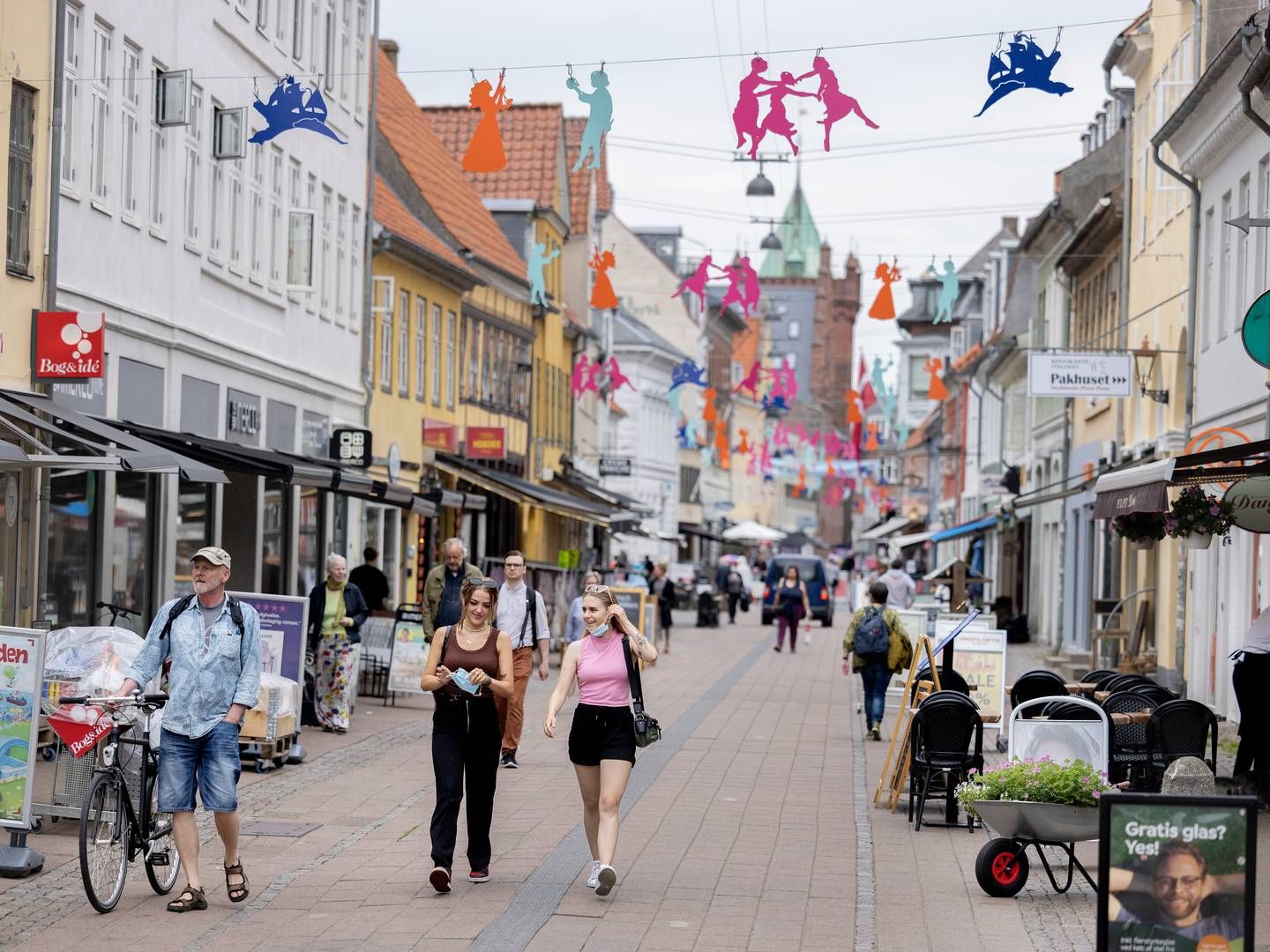 Forbrugerpriserne i Danmark var i april 5,6 procent højere sammenlignet med samme måned sidste år. (Arkivfoto) | Foto: Thomas Borberg