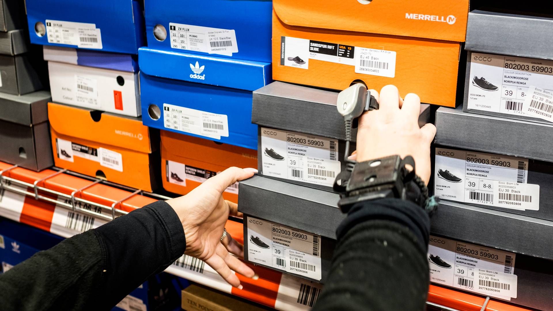 Køb af tøj og sko er højdespringer, når det gælder onlinehandel blandt danskerne. (Arkivfoto) | Foto: Ivan Boll